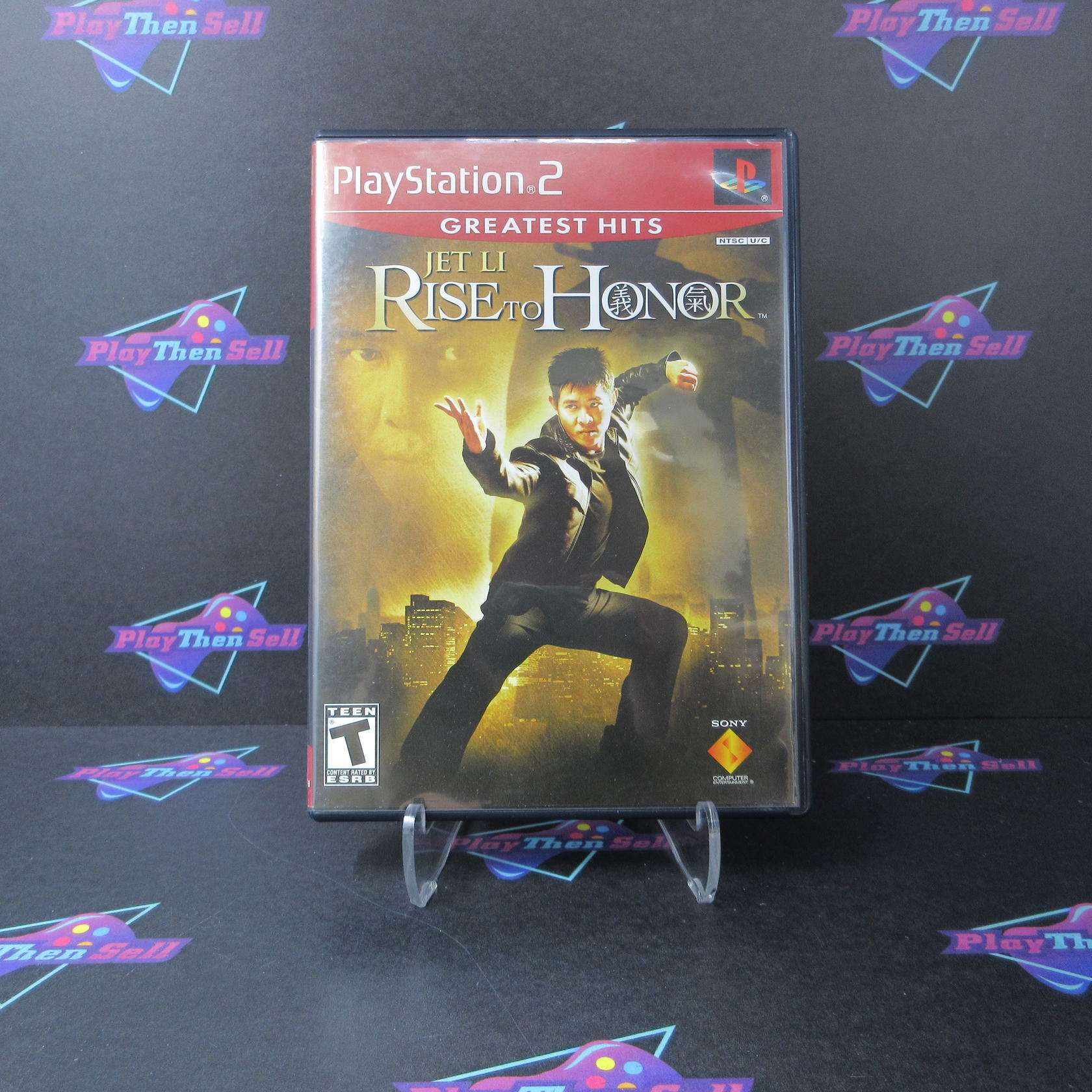 Jet Li Rise To Honor GH PS2 PlayStation 2 AD/MD Complete CIB - Very Good