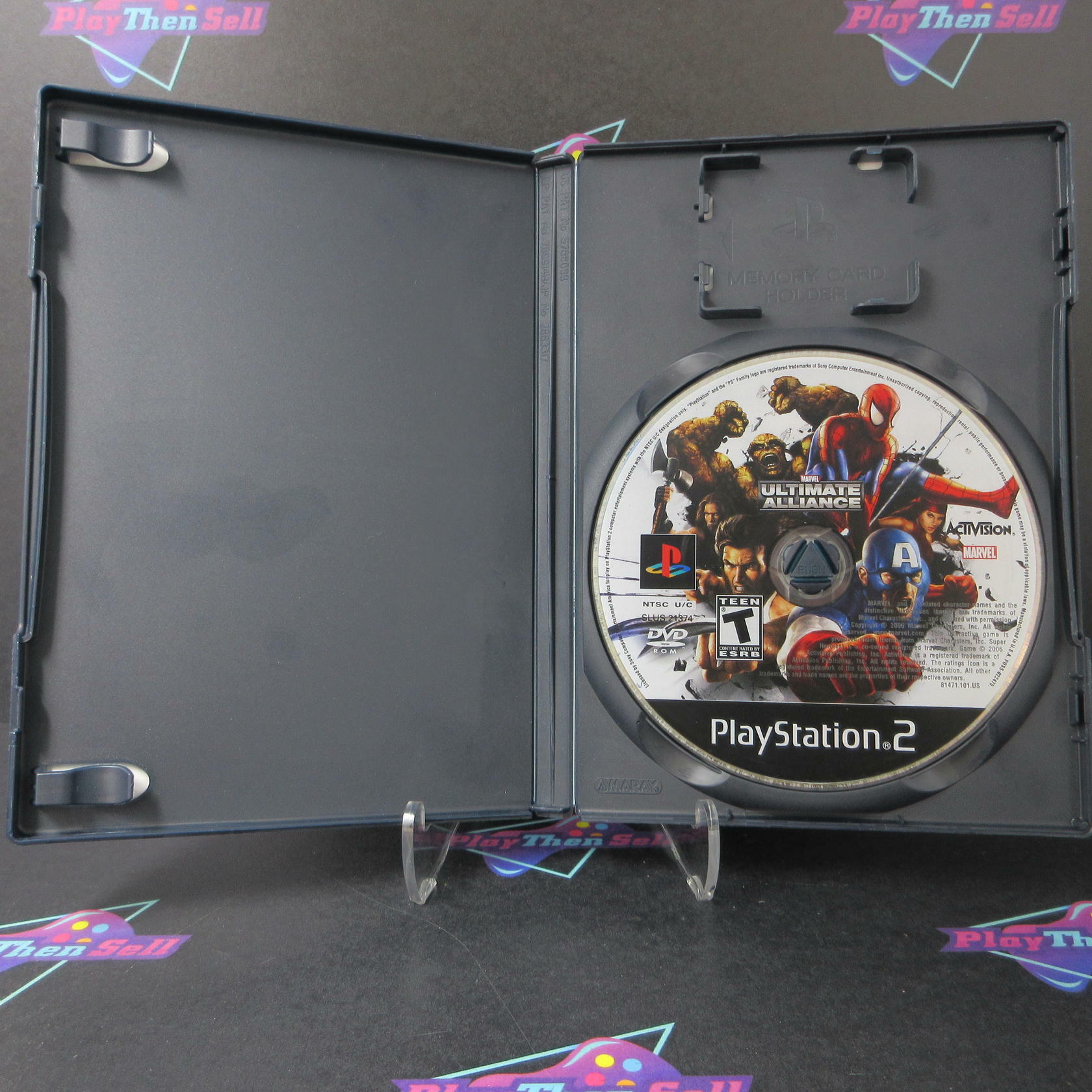 Marvel Ultimate Alliance PS2 PlayStation 2 AD/NM - Very Good