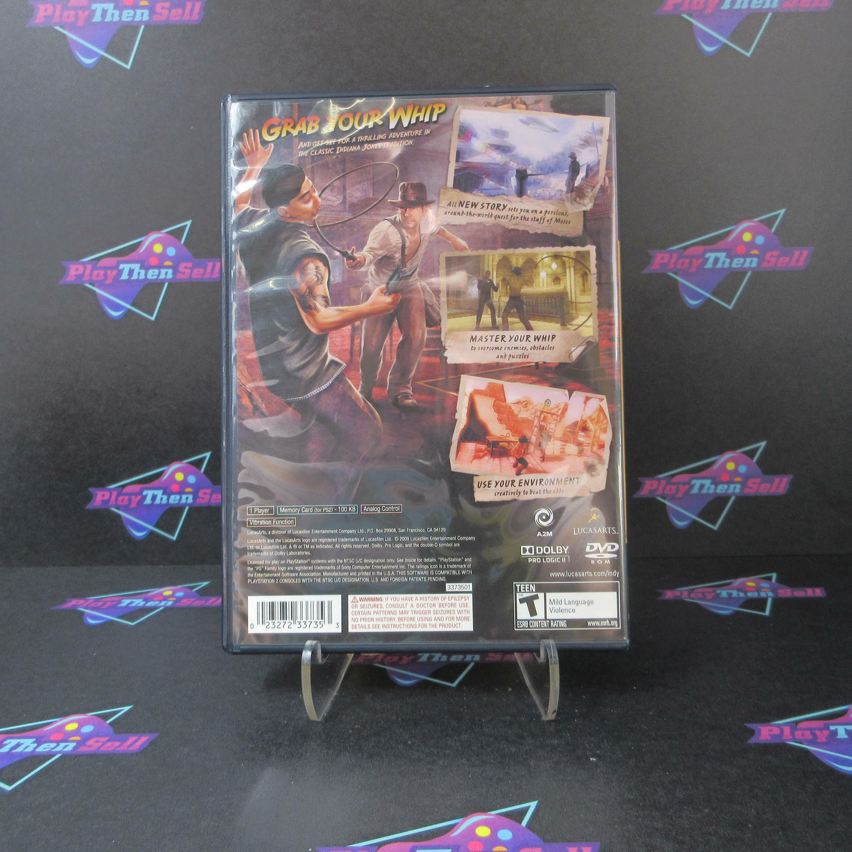 Indiana Jones and the Staff of Kings PS2 PlayStation 2 - Like New