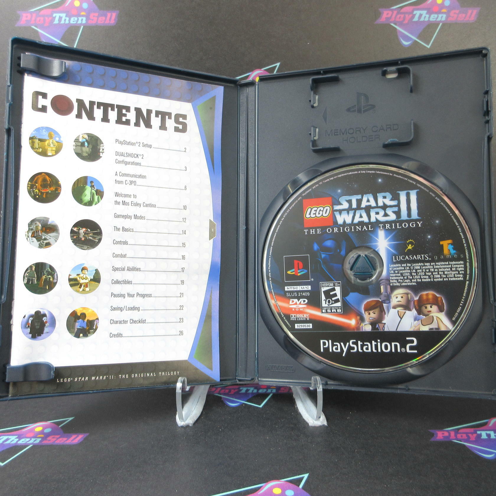 Lego Star Wars II The Original Trilogy PS2 PlayStation 2 MD Complete CIB - Very Good