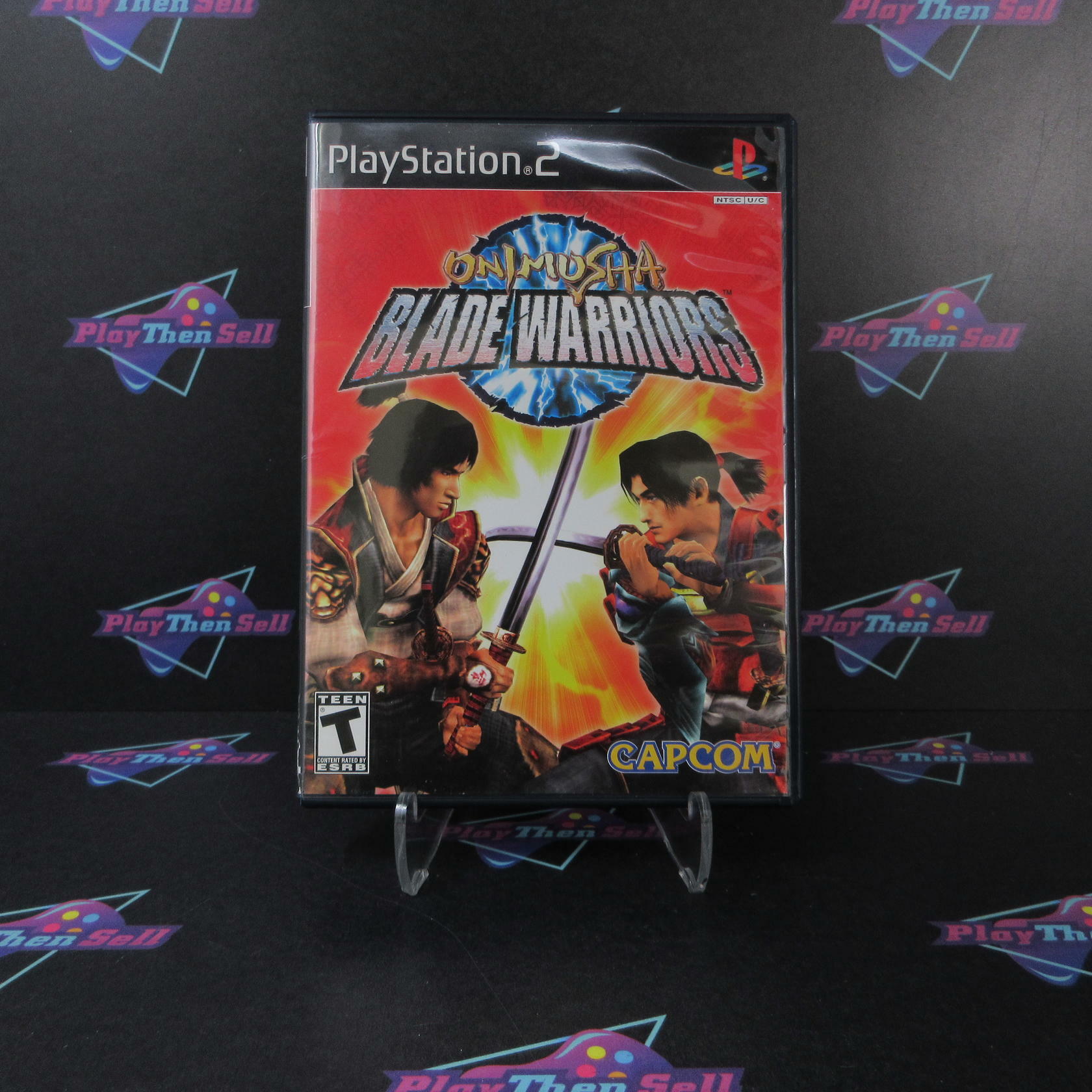 Onimusha Blade Warriors PS2 PlayStation 2 AD Complete CIB - Very Good