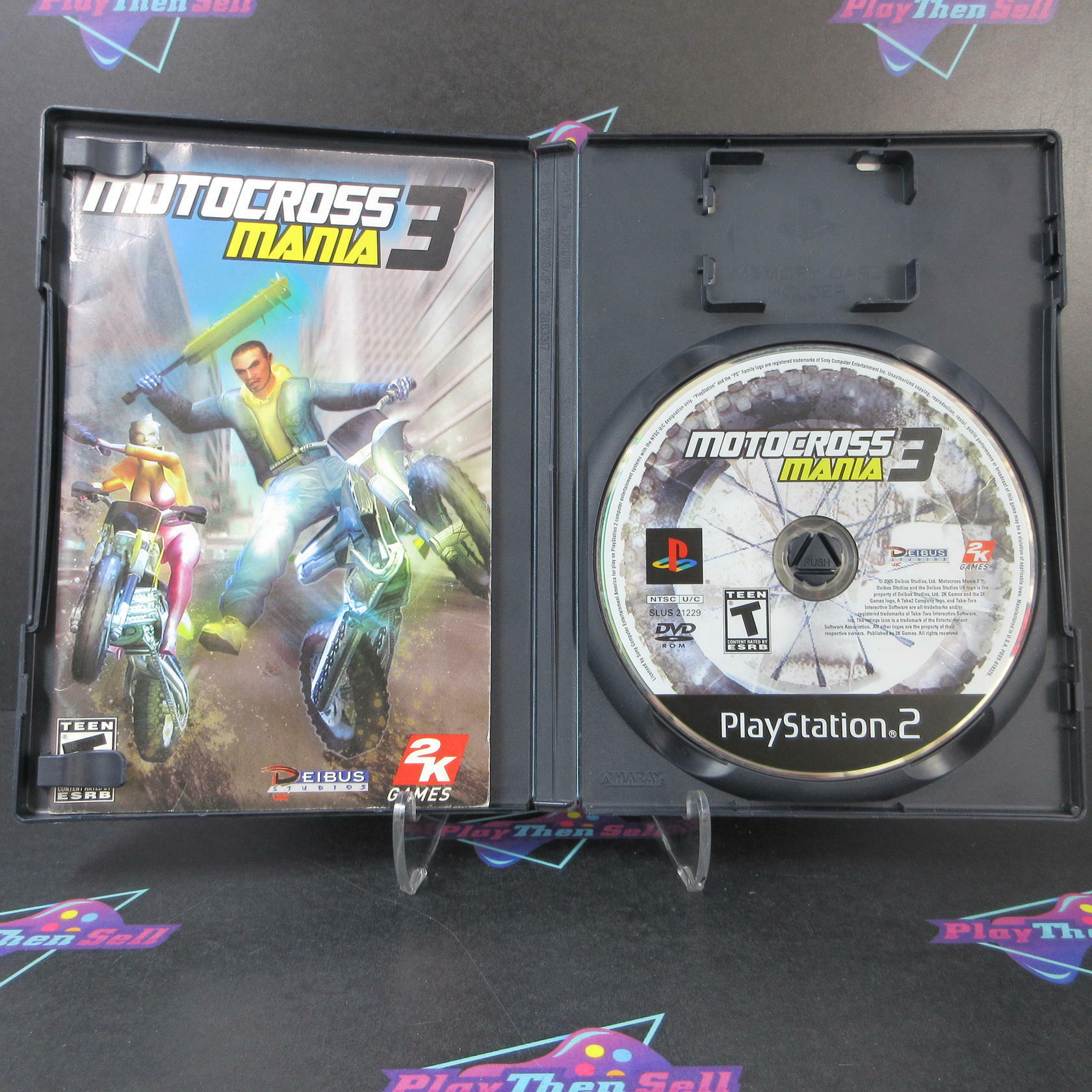 Motocross Mania 3 PS2 PlayStation 2 MD Complete CIB - Very Good