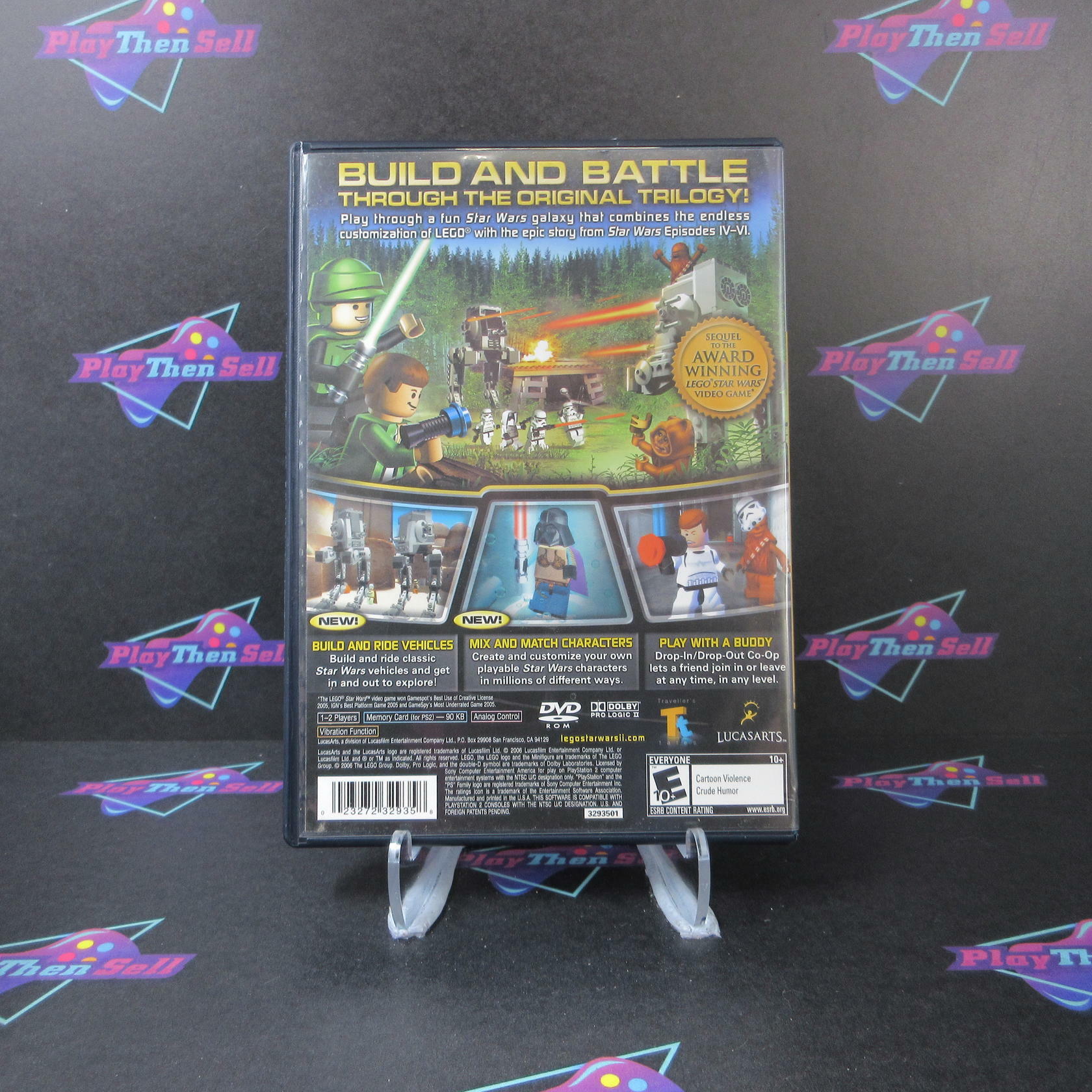 Lego Star Wars II The Original Trilogy PS2 PlayStation 2 MD Complete CIB - Very Good