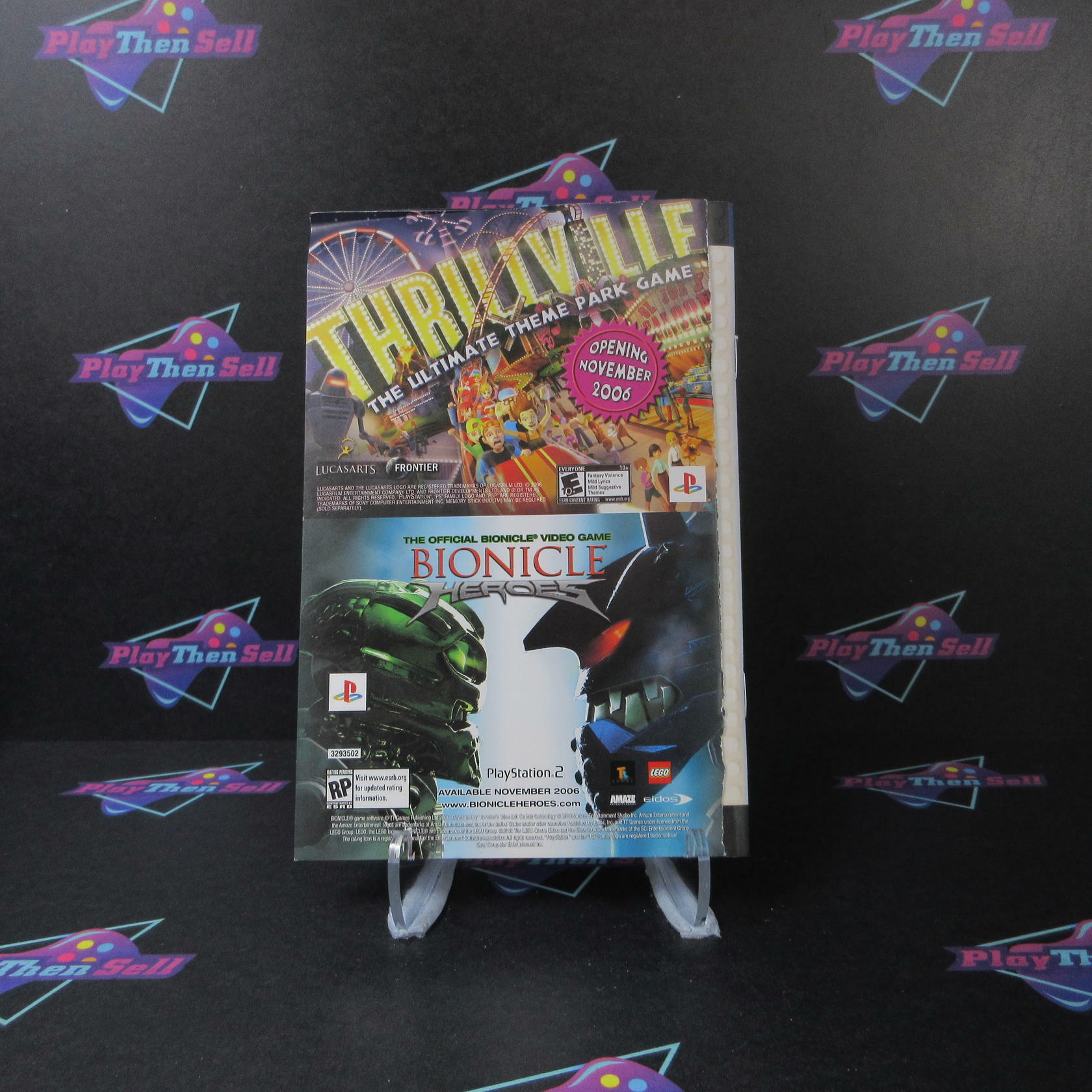 Lego Star Wars II The Original Trilogy PS2 PlayStation 2 MD Complete CIB - Very Good