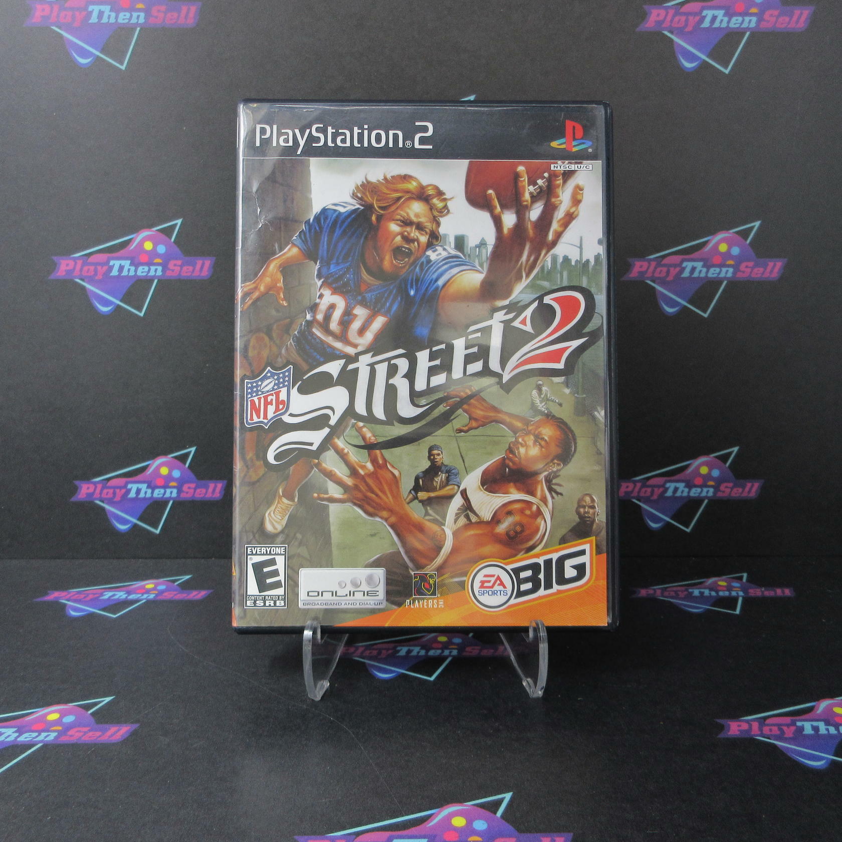 NFL Street 2 PS2 PlayStation 2 AD Complete CIB - Very Good