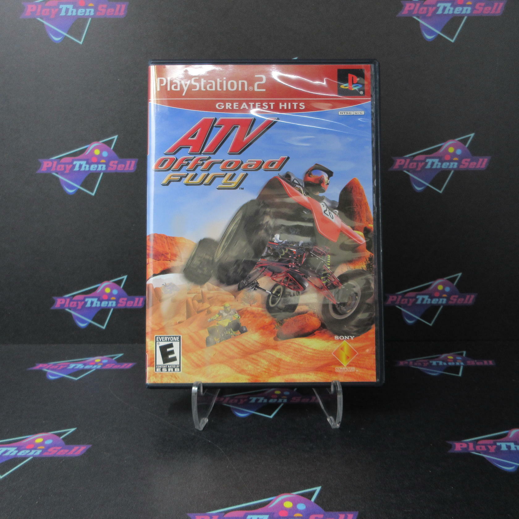 ATV Offroad Fury PS2 PlayStation 2 Greatest Hits MD Complete CIB - Very Good