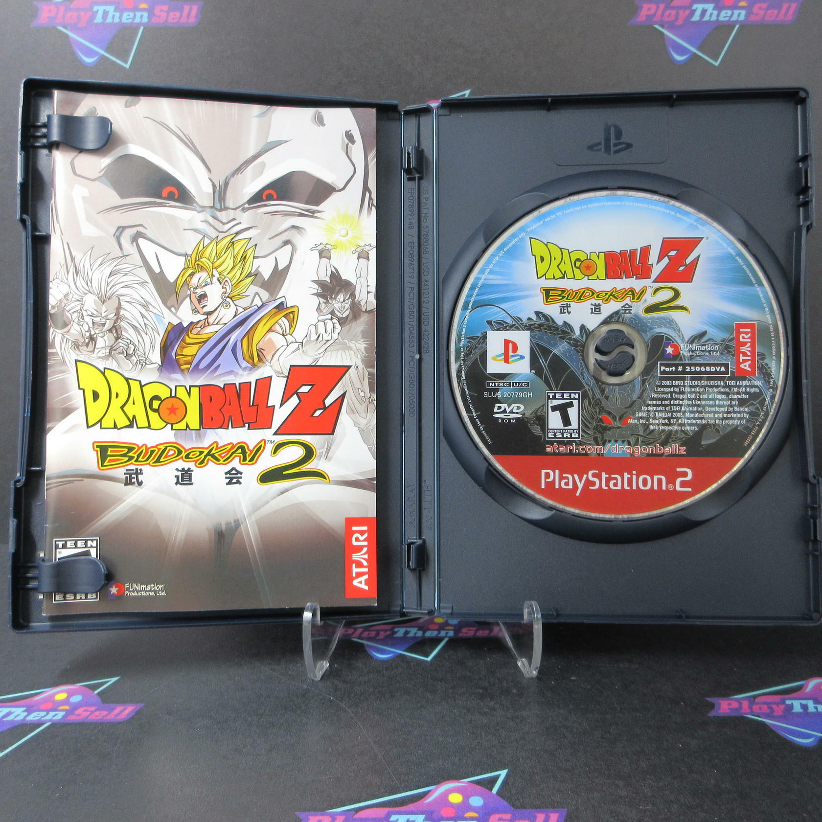 Dragon Ball Z Budokai 2 GH PS2 PlayStation 2 AD Complete CIB - Very Good