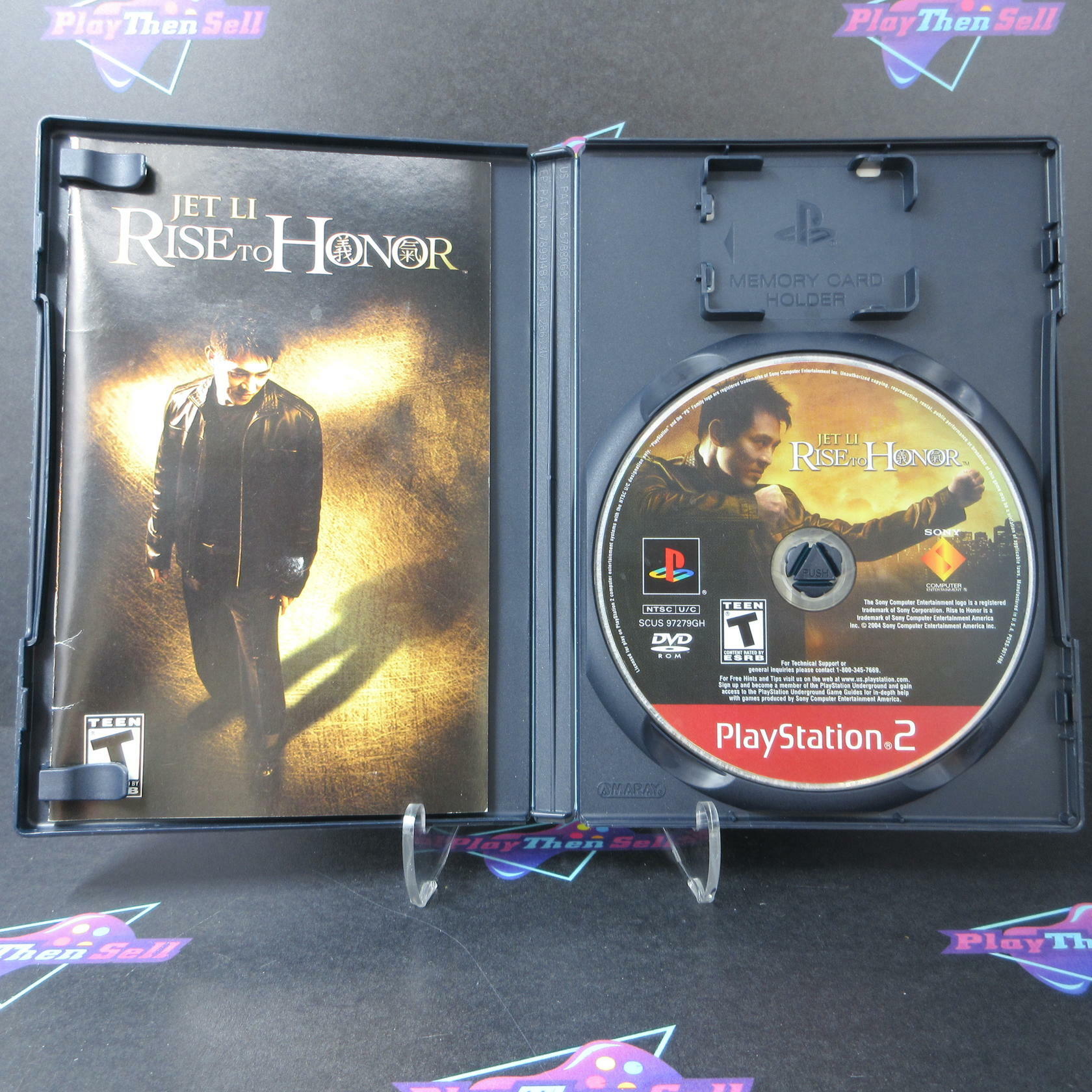 Jet Li Rise To Honor GH PS2 PlayStation 2 AD/MD Complete CIB - Very Good