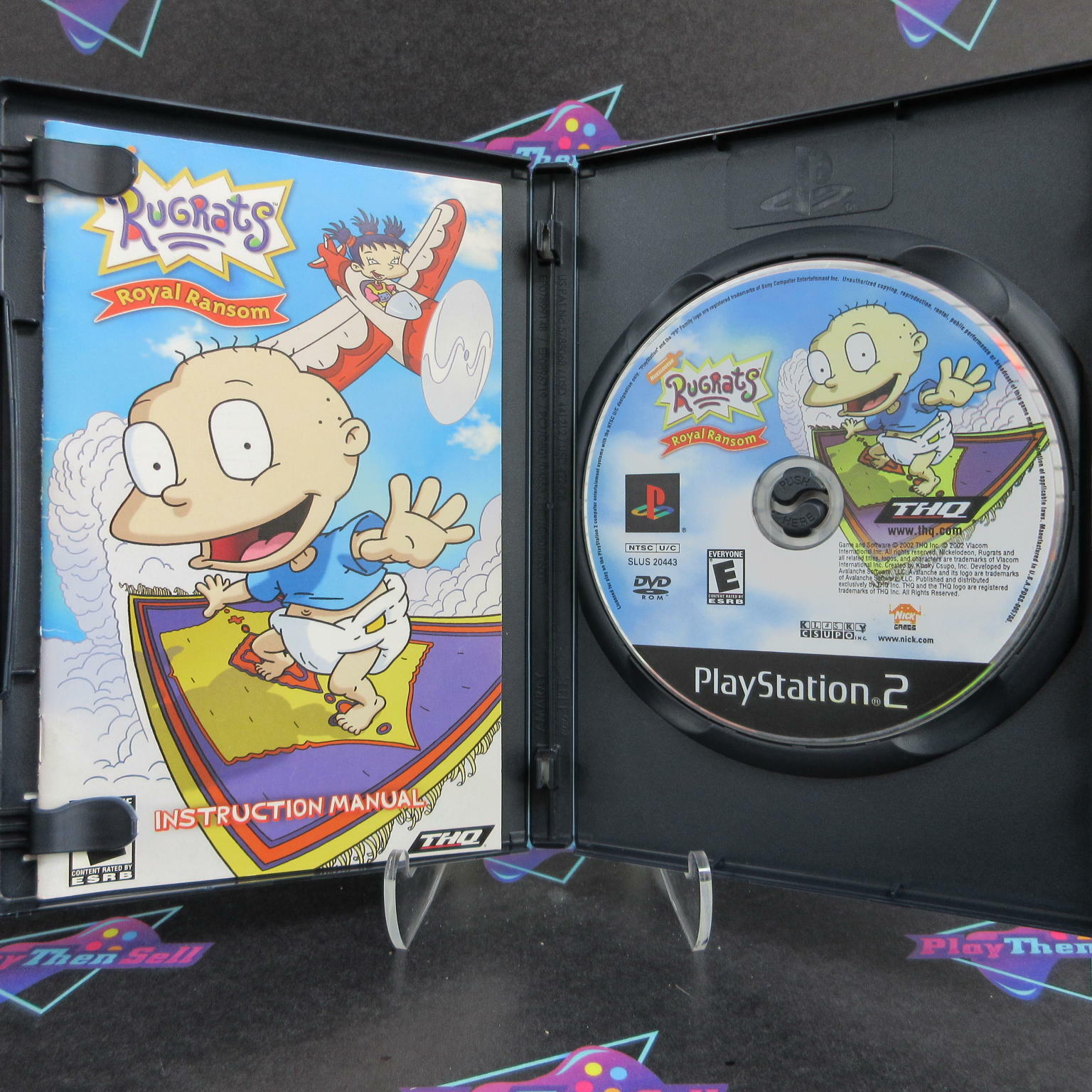 Rugrats Royal Ransom PS2 PlayStation 2 - Like New