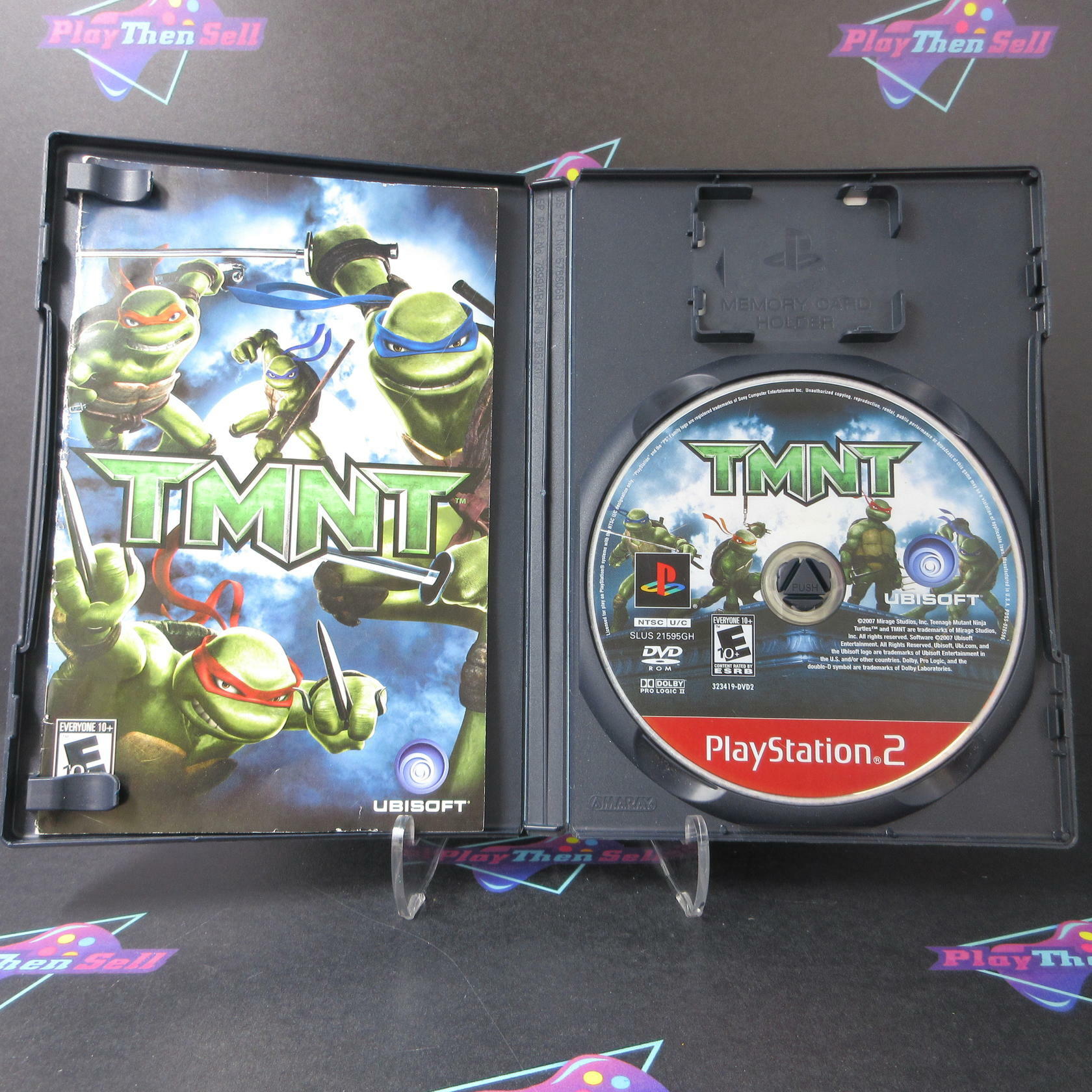 TMNT GH PS2 PlayStation 2 AD/MD Complete CIB - Very Good