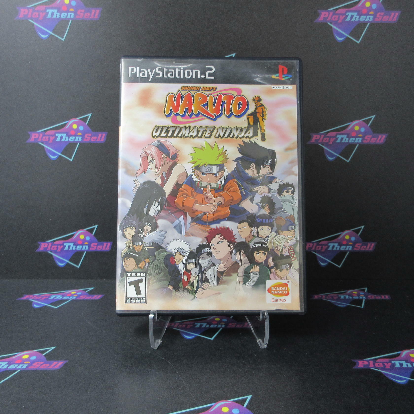 Naruto Ultimate Ninja GH Disc PS2 PlayStation 2 AD/MD Complete CIB - Very Good