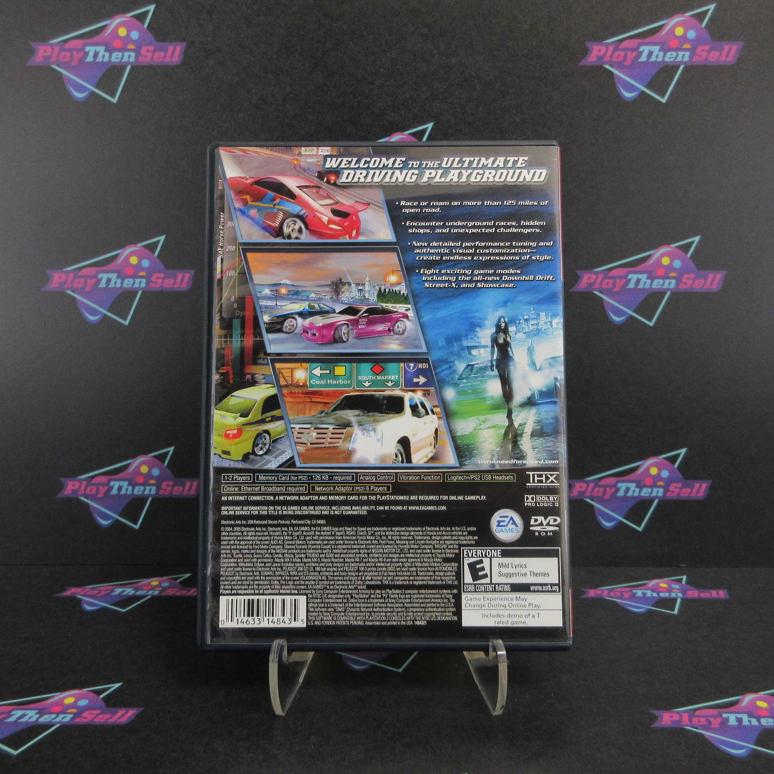 Need for Speed Underground 2 PS2 PlayStation 2 GH - Like New