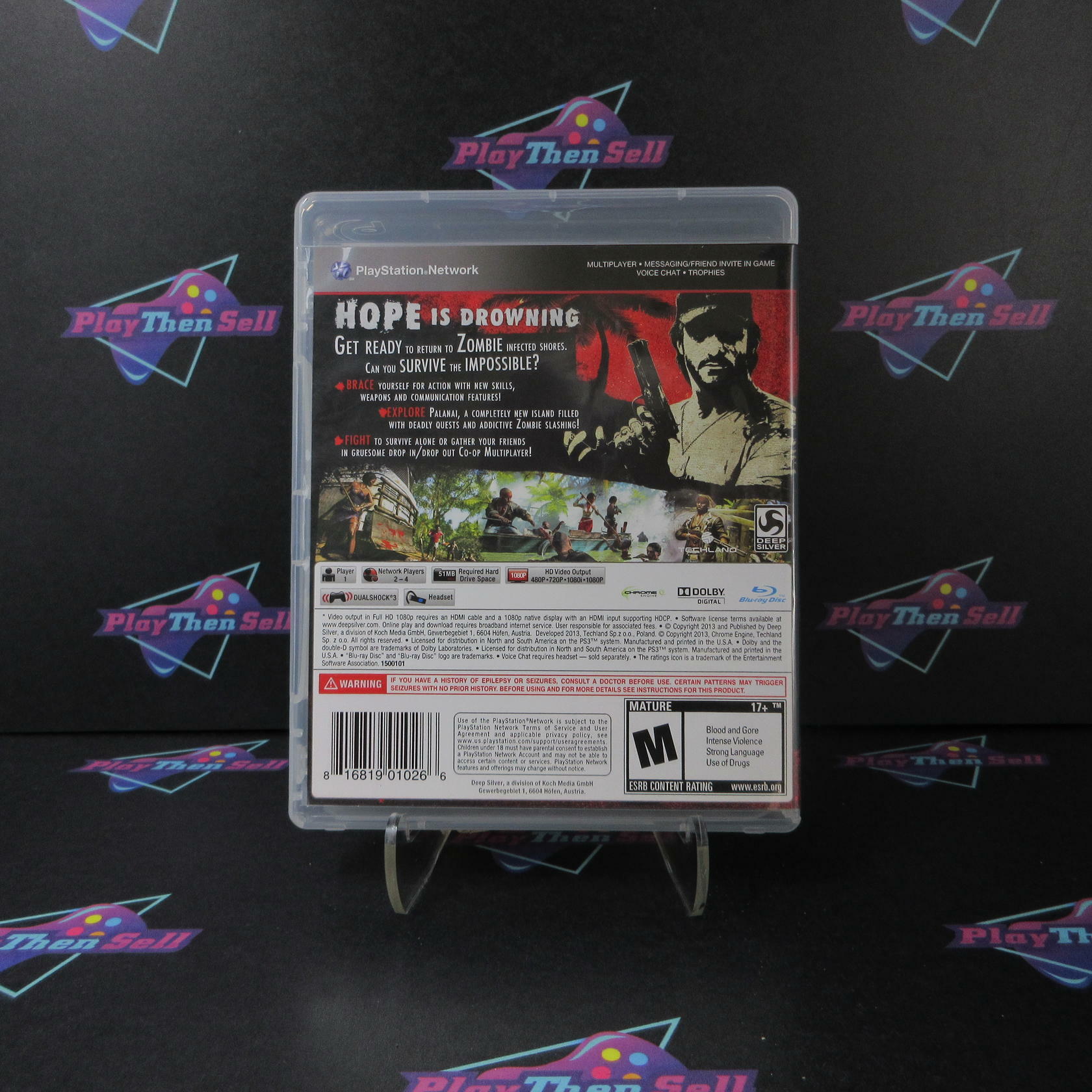 Dead Island Riptide Special Edition PS3 PlayStation 3 - Like New