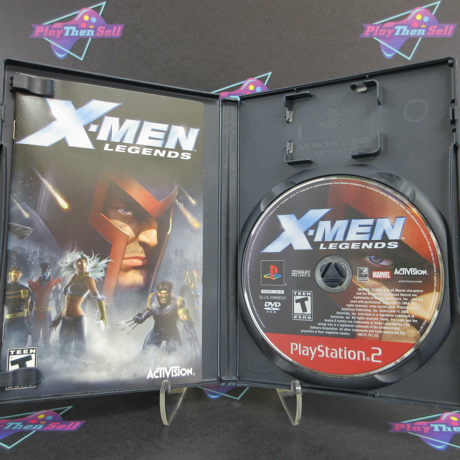 X-Men Legends PS2 PlayStation 2 GH - Like New
