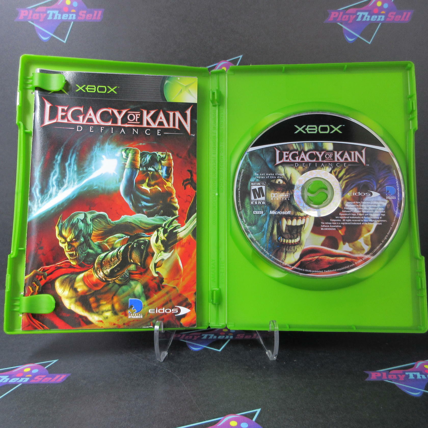 Legacy of Kain Defiance Xbox + Reg Card - Like New