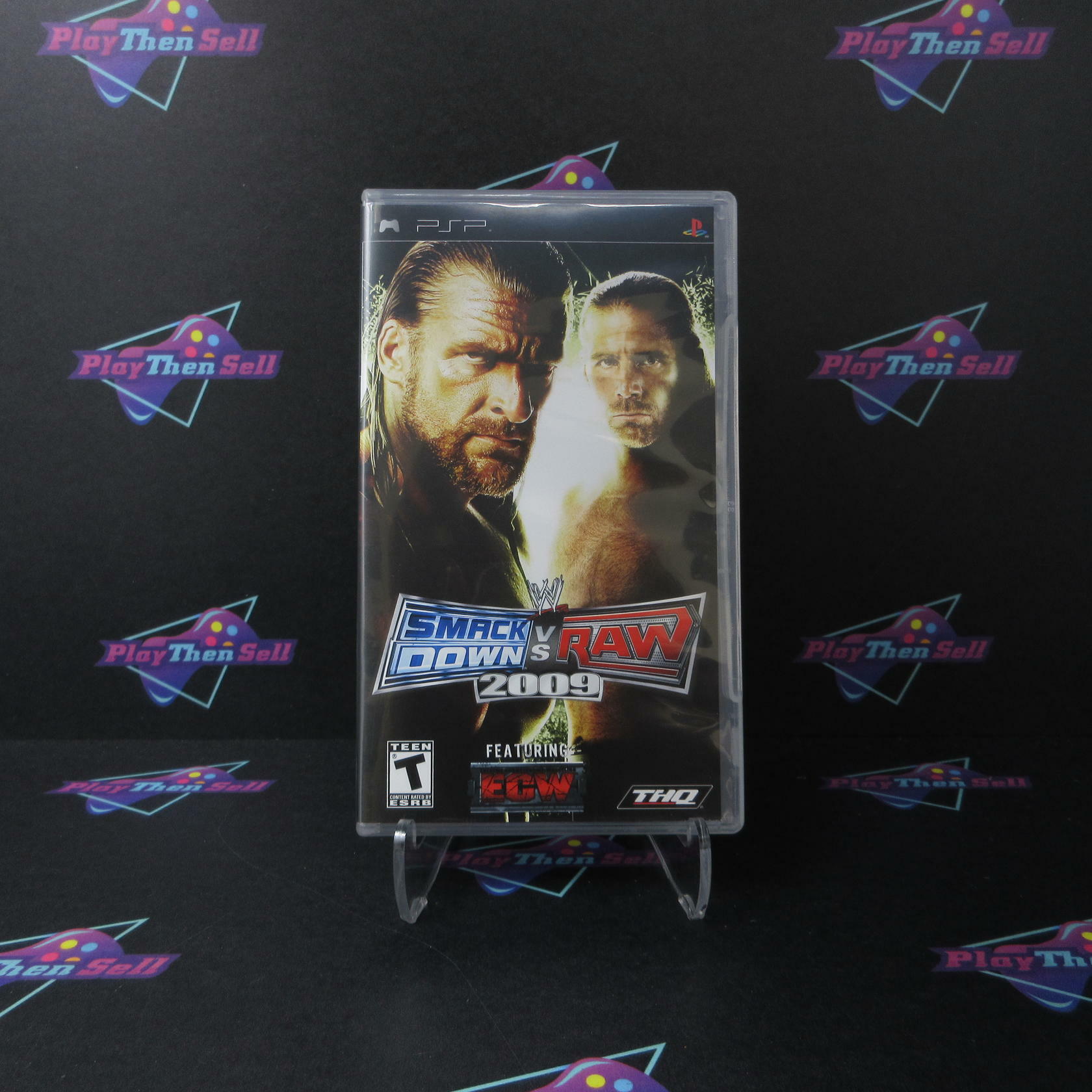 WWE SmackDown vs Raw 2009 Sony PSP - Like New