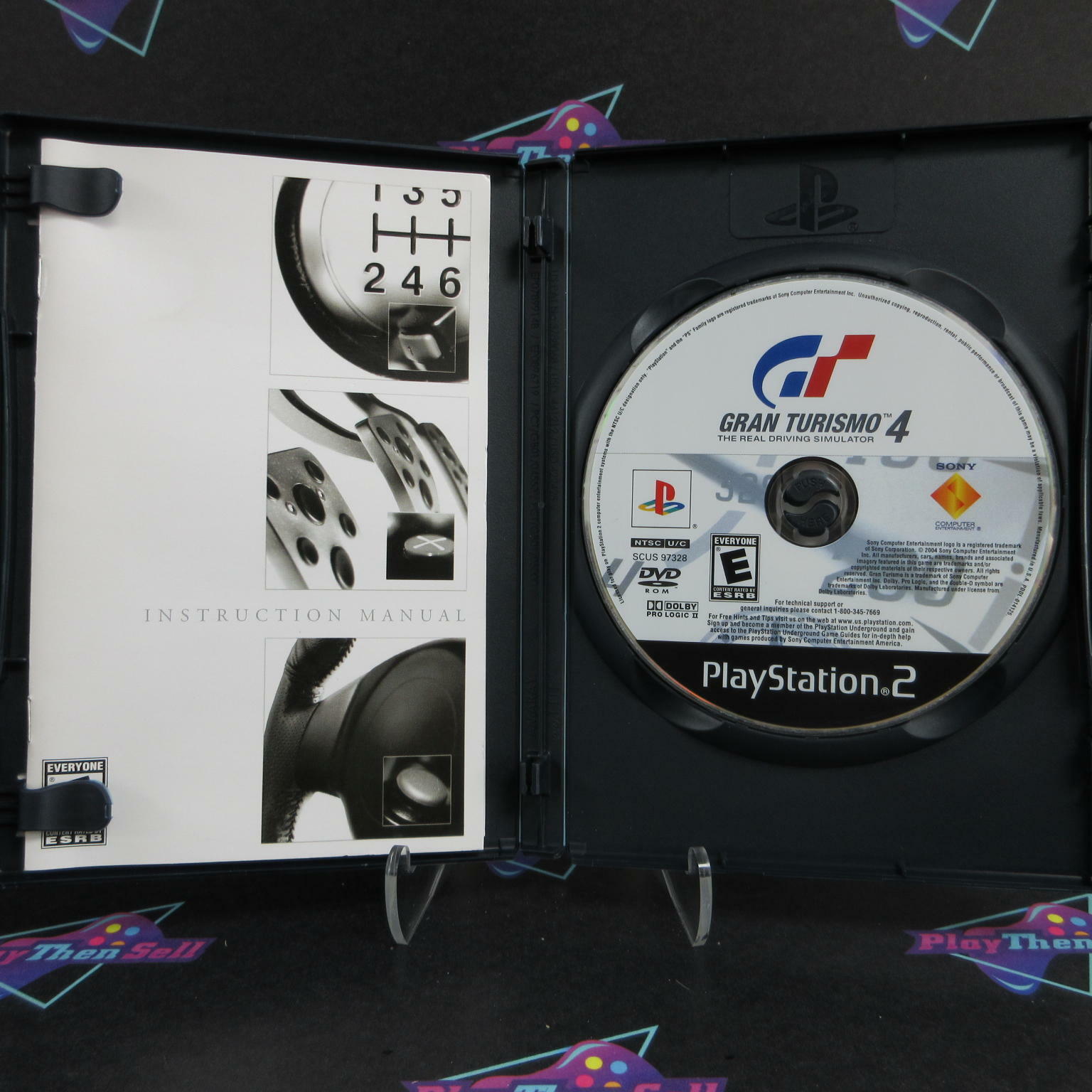 Gran Turismo 4 PS2 PlayStation 2 + Reg Card - Like New