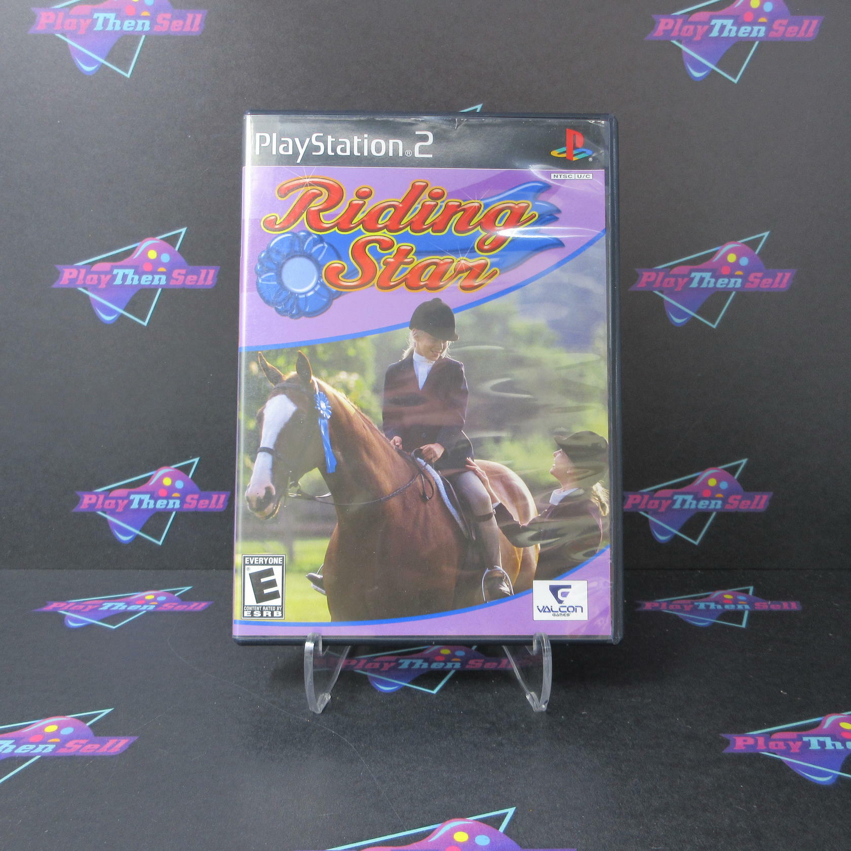 Riding Star PS2 PlayStation 2 AD Complete CIB - Very Good