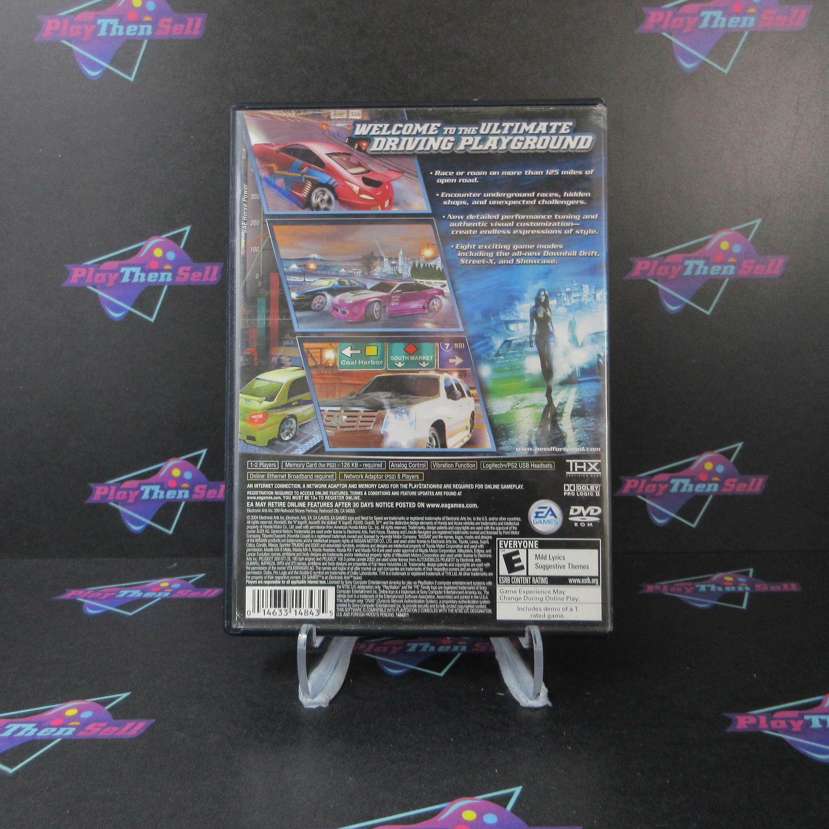 Need for Speed Underground 2 PS2 PlayStation 2 AD/NM - Very Good