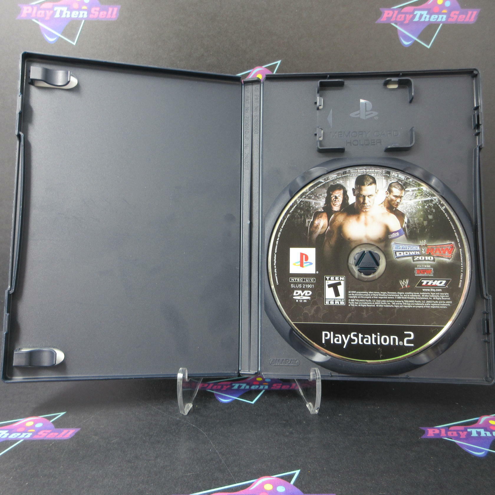 WWE SmackDown vs. Raw 2010 PS2 PlayStation 2 AD/NM - Very Good