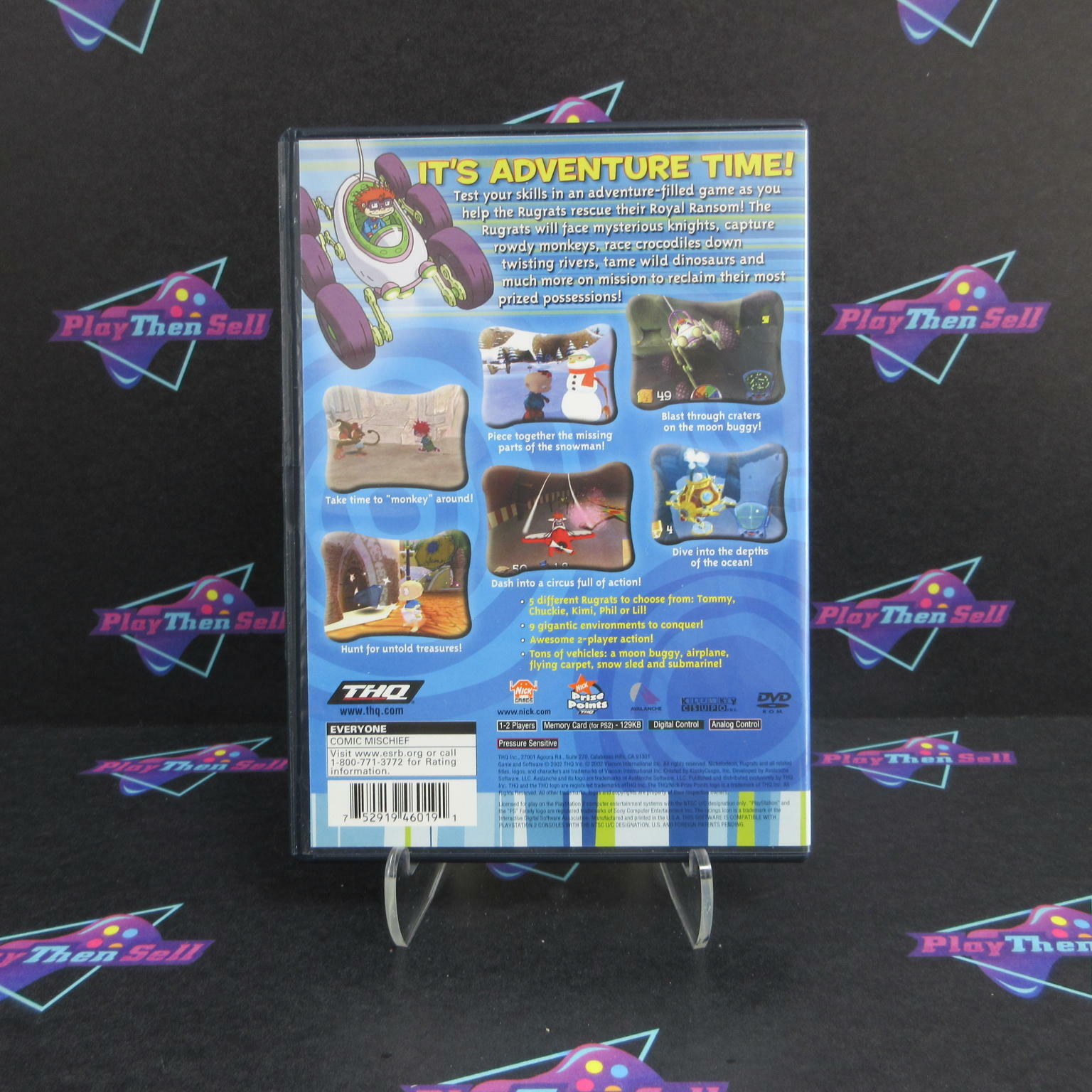 Rugrats Royal Ransom PS2 PlayStation 2 - Like New