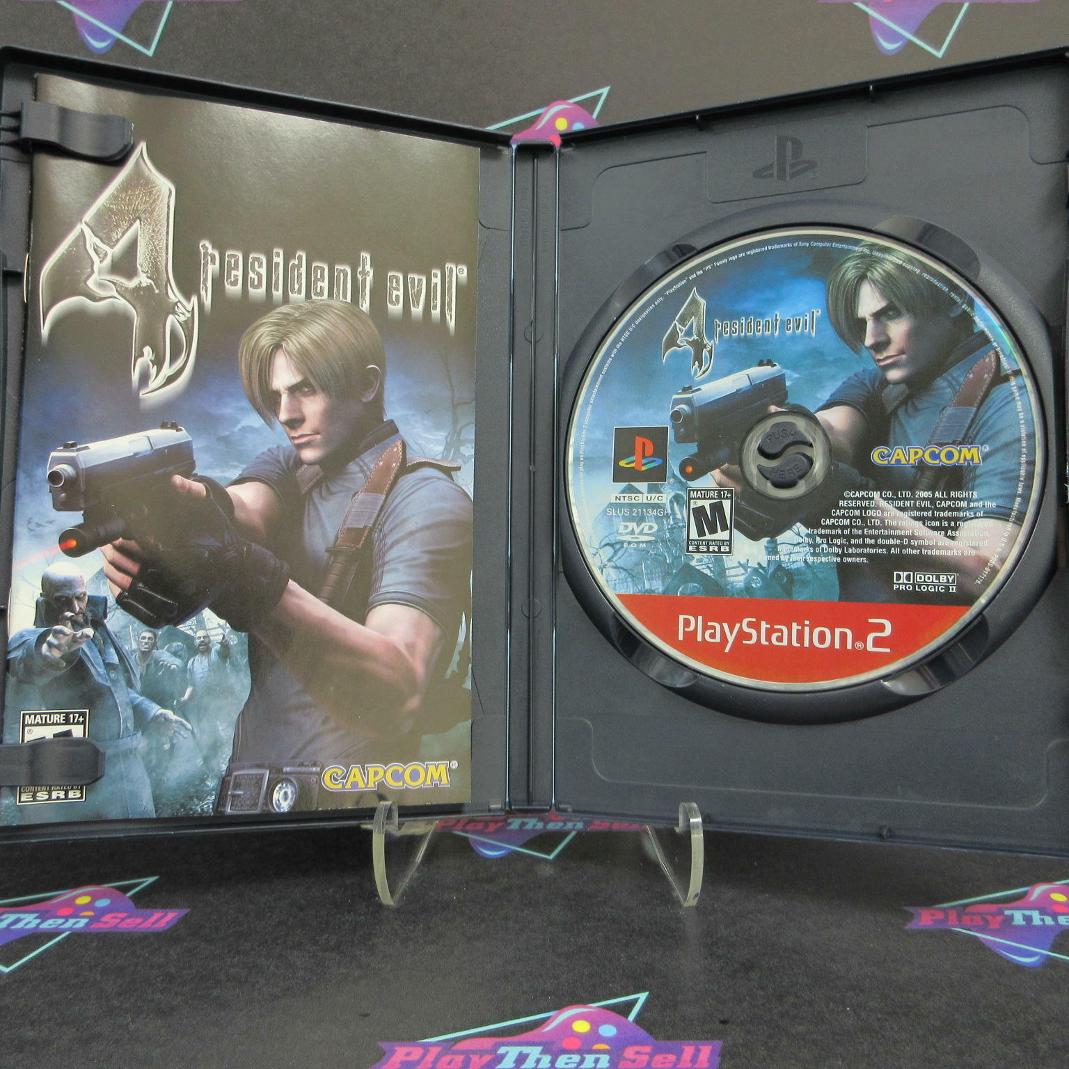 Resident Evil 4 PS2 PlayStation 2 GH - Like New