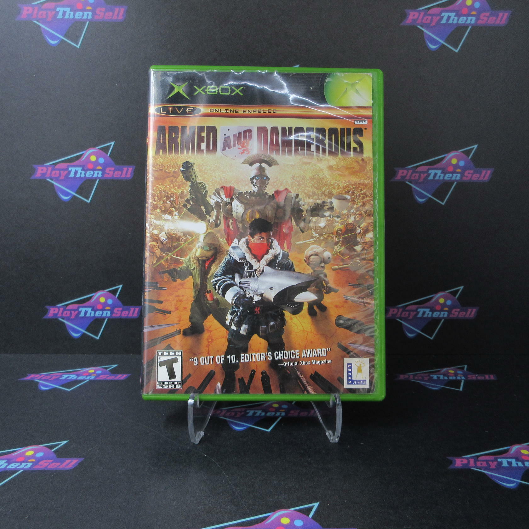 Armed and Dangerous Xbox AD/NM - Very Good