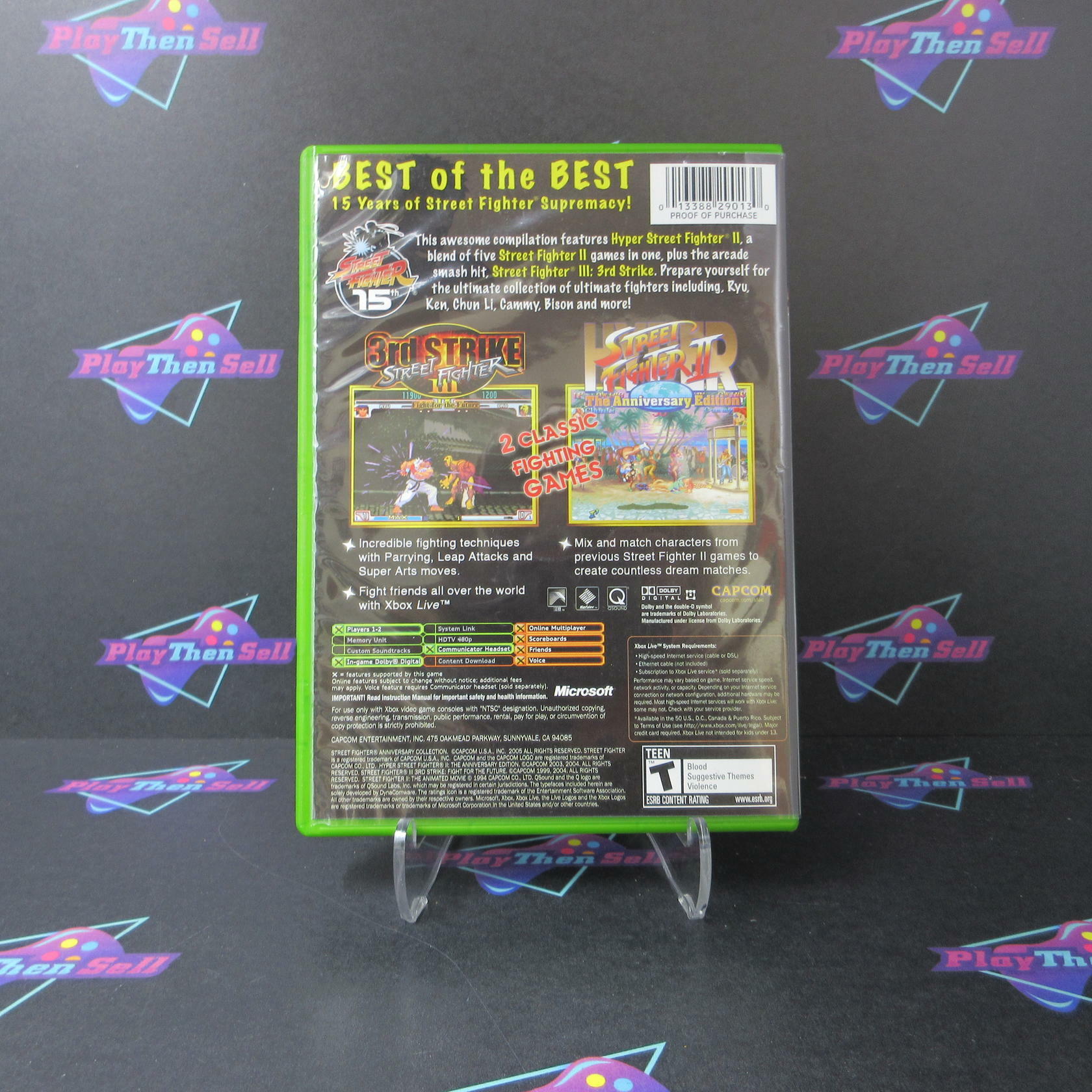 Street Fighter Anniversary Collection Xbox - Like New