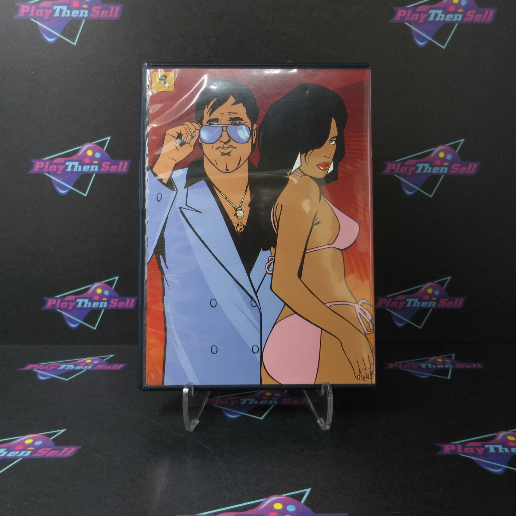 Grand Theft Auto Vice City Double Pack PS2 PlayStation 2 Greatest Hits + Map - Like New