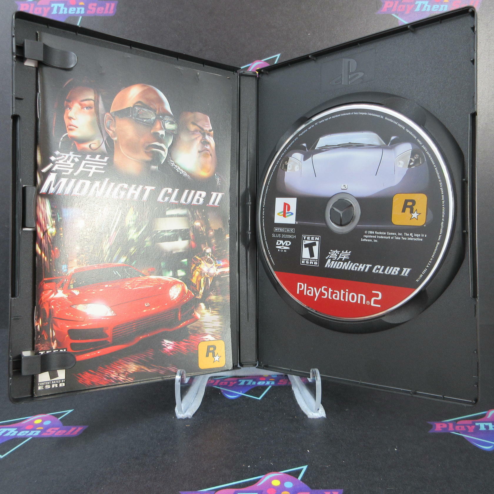 Midnight Club 2 PS2 PlayStation 2 Greatest Hits + Reg Card - Like New