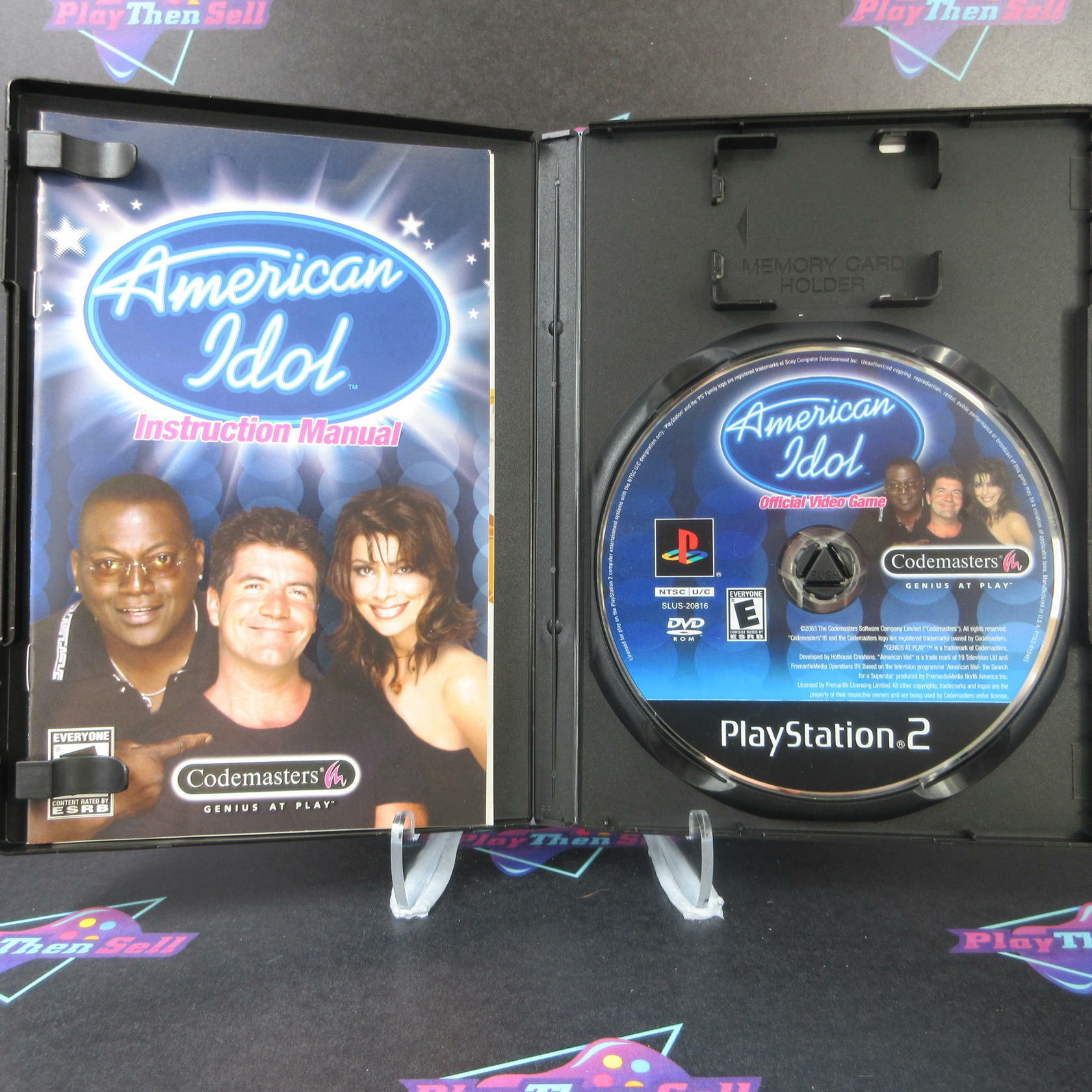American Idol PS2 PlayStation 2 - Like New