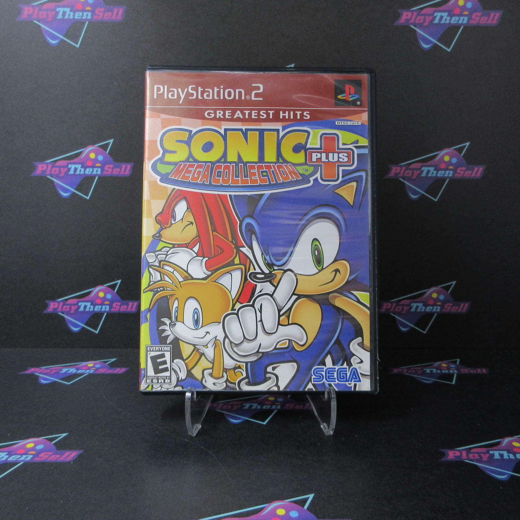Sonic Mega Collection GH PS2 PlayStation 2 AD/MD Complete CIB - Very Good