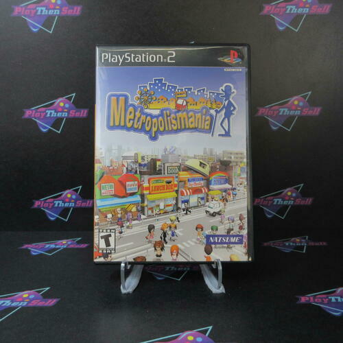 Metropolismania PS2 PlayStation 2 - Like New