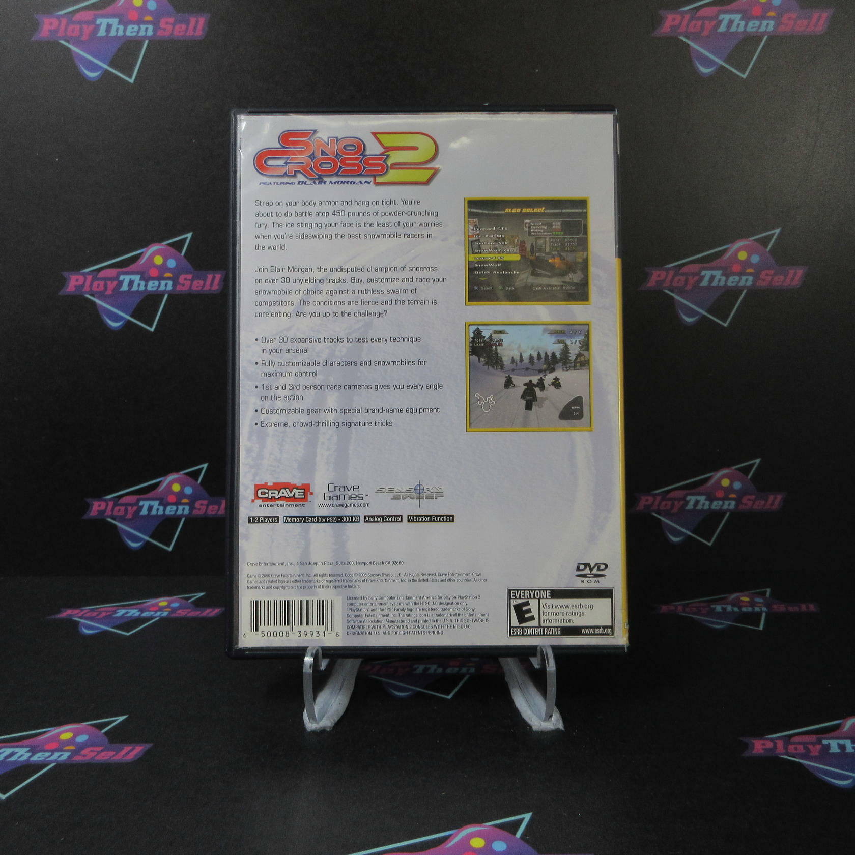 Snocross 2 - PS2 PlayStation 2 AD Complete CIB - Very Good
