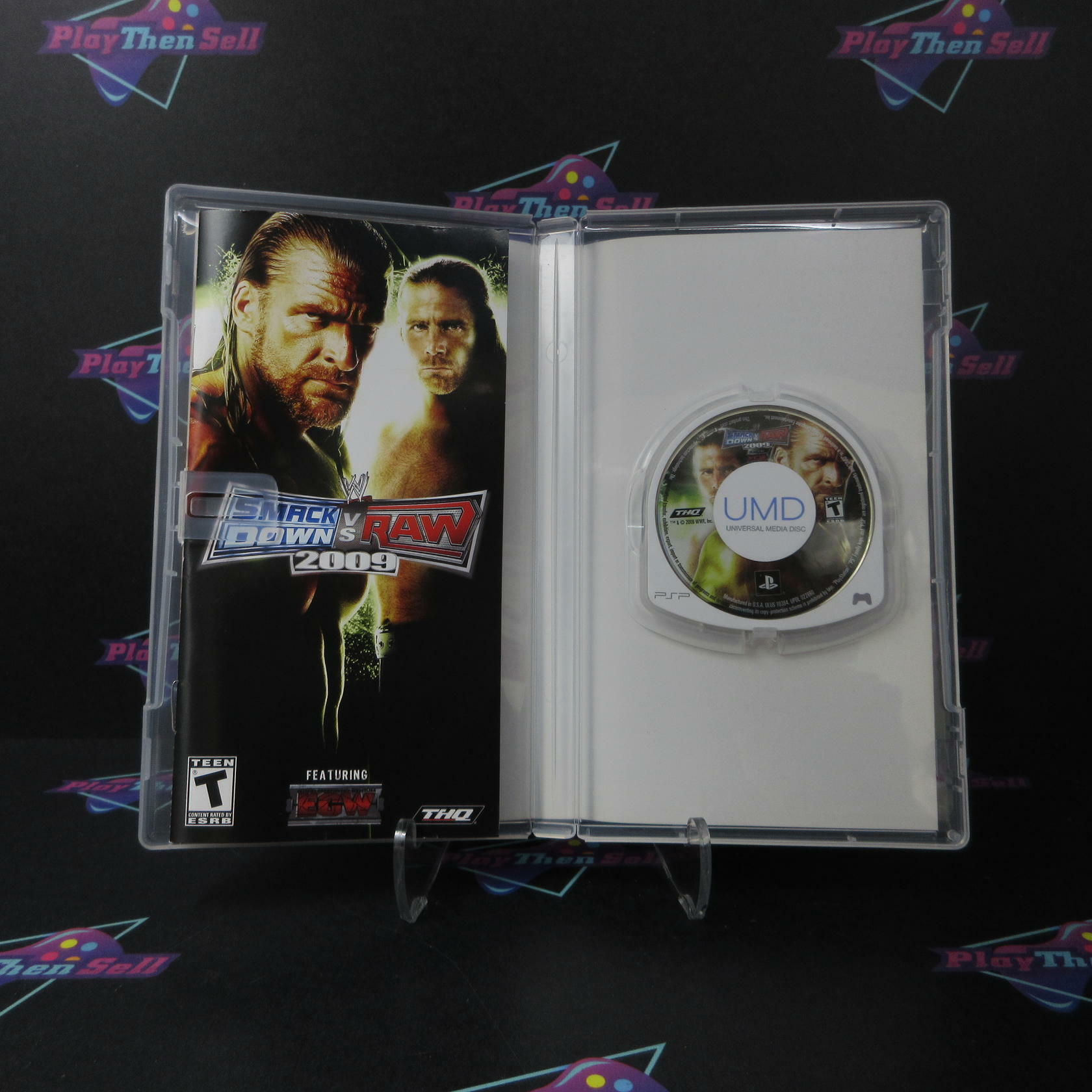 WWE SmackDown vs Raw 2009 Sony PSP - Like New