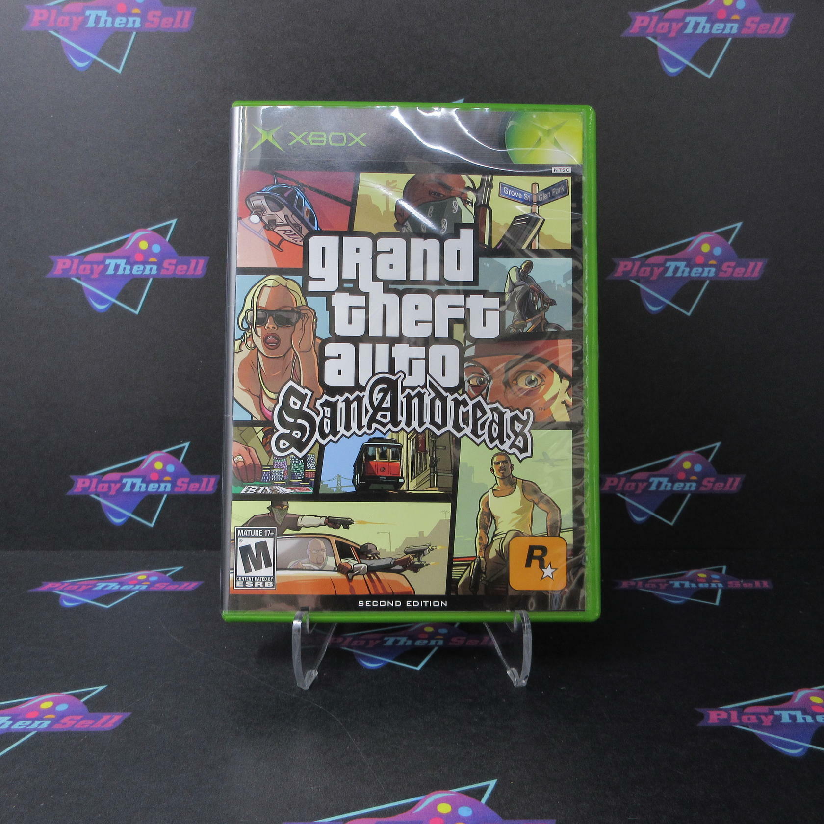 Grand Theft Auto San Andreas Xbox PH Disc - Like New