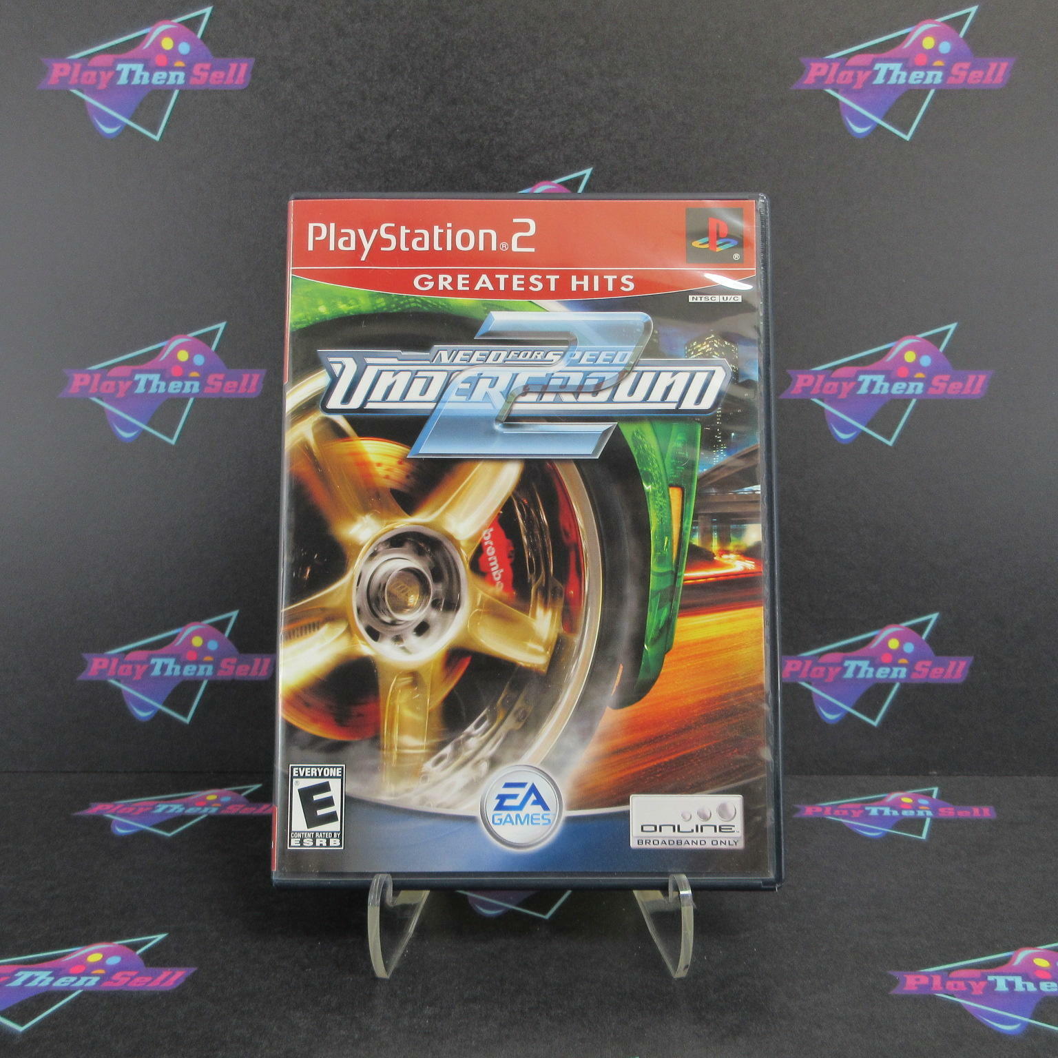 Need for Speed Underground 2 PS2 PlayStation 2 GH - Like New