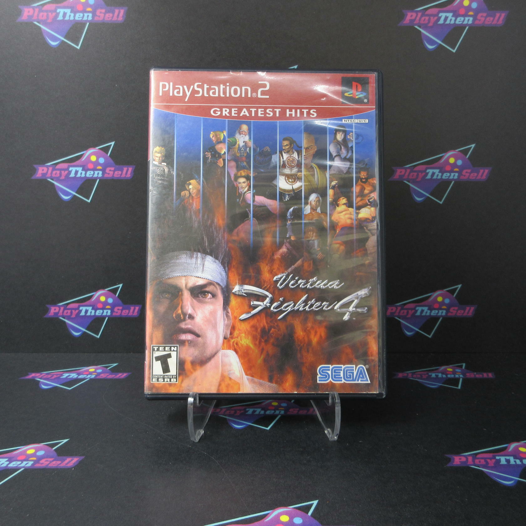 Virtua Fighter 4 GH PS2 PlayStation 2 AD/NM - Very Good