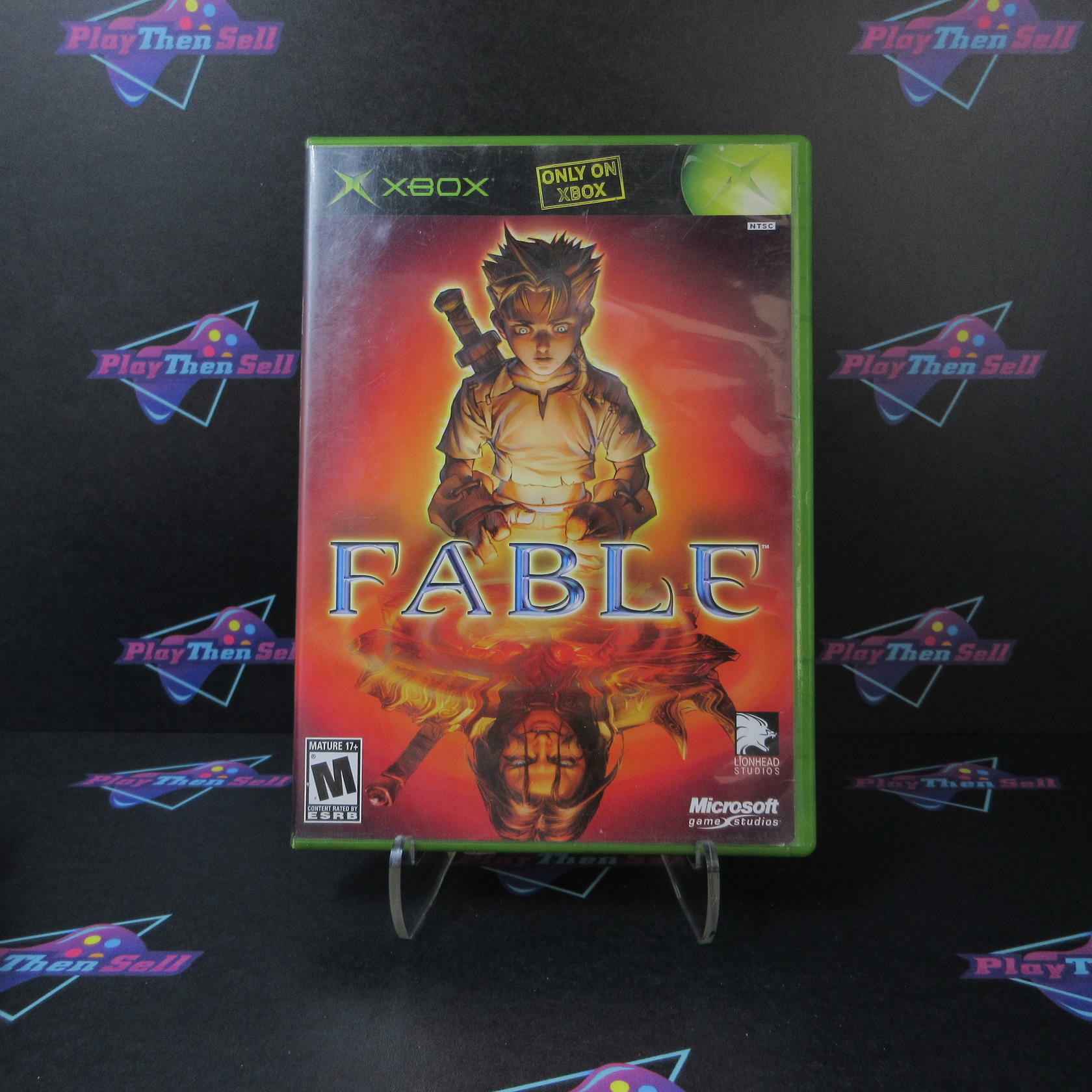 Fable Xbox Original 2004 MD Complete CIB - Very Good