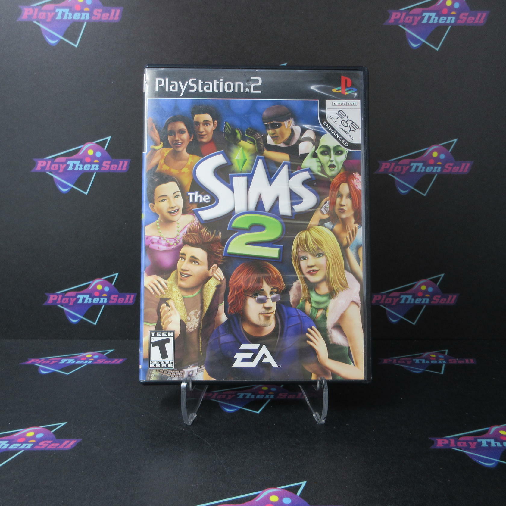 The Sims 2 PS2 PlayStation 2 AD/NM - Very Good