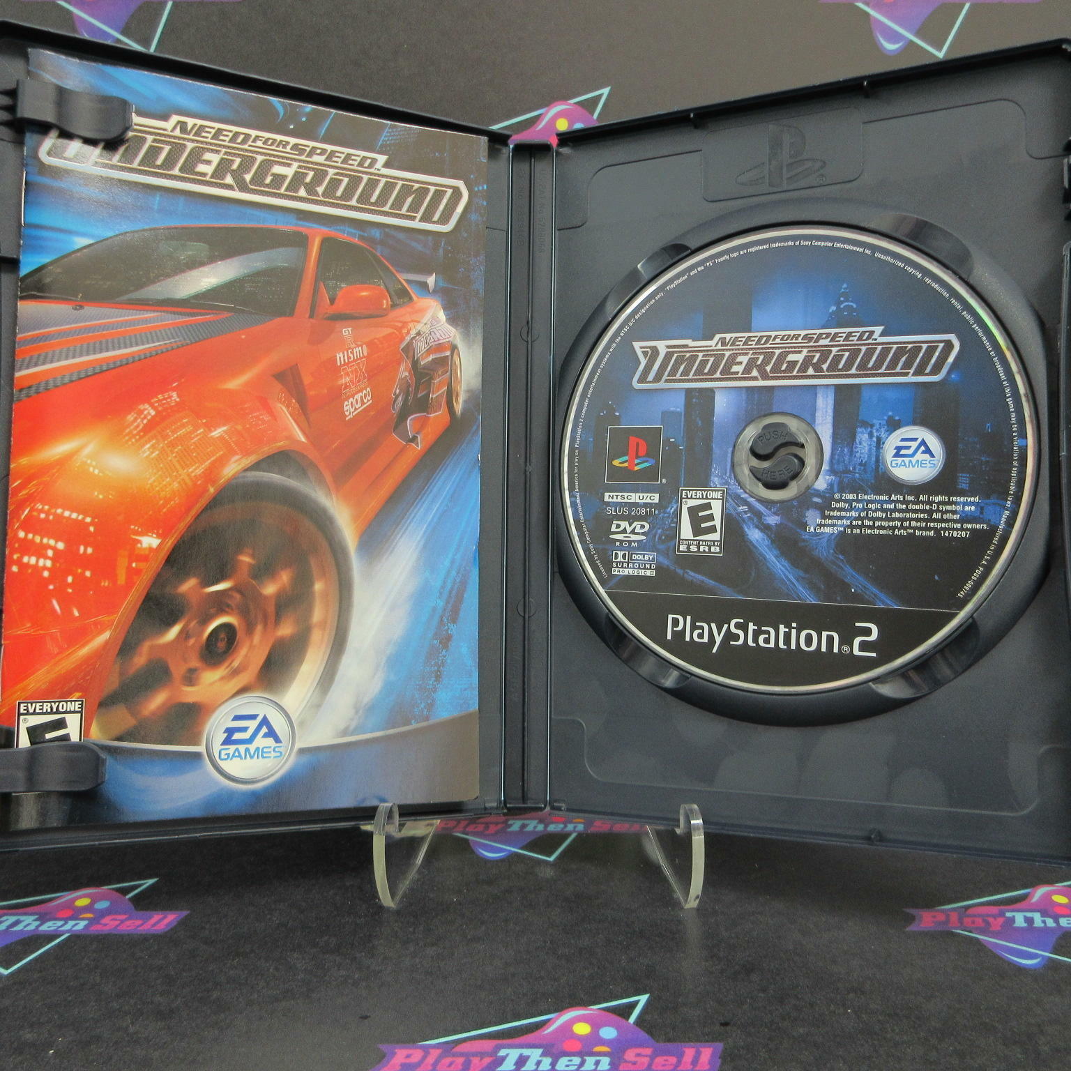 Need for Speed Underground PS2 PlayStation 2 - Like New