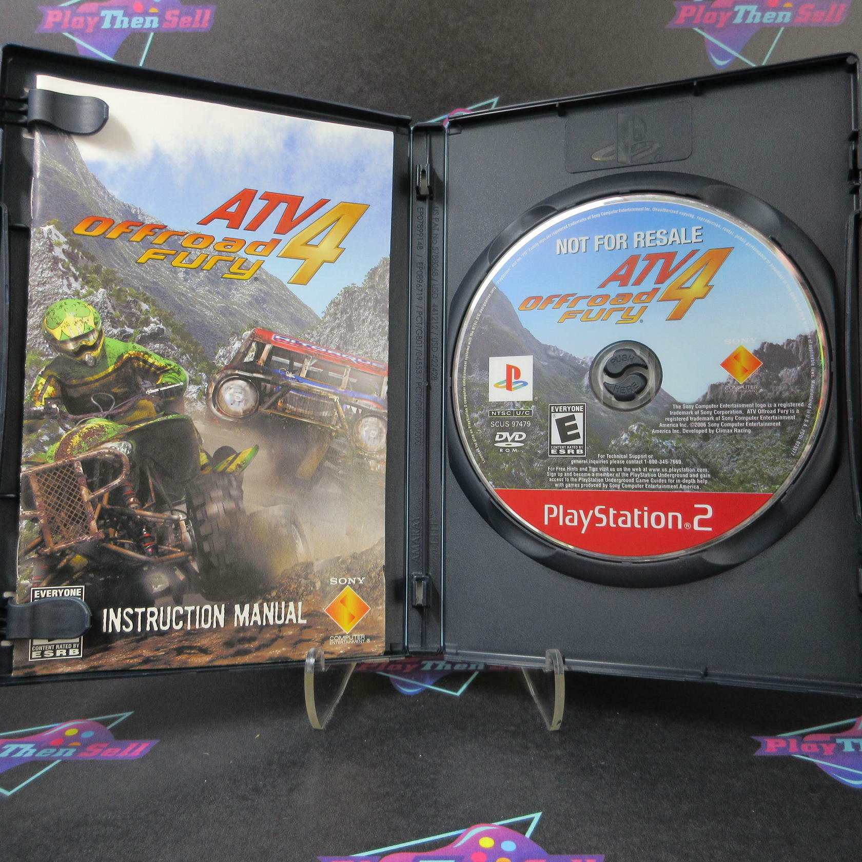 ATV Offroad Fury 4 Greatest Hits PS2 PlayStation 2 + Reg Card - Like New