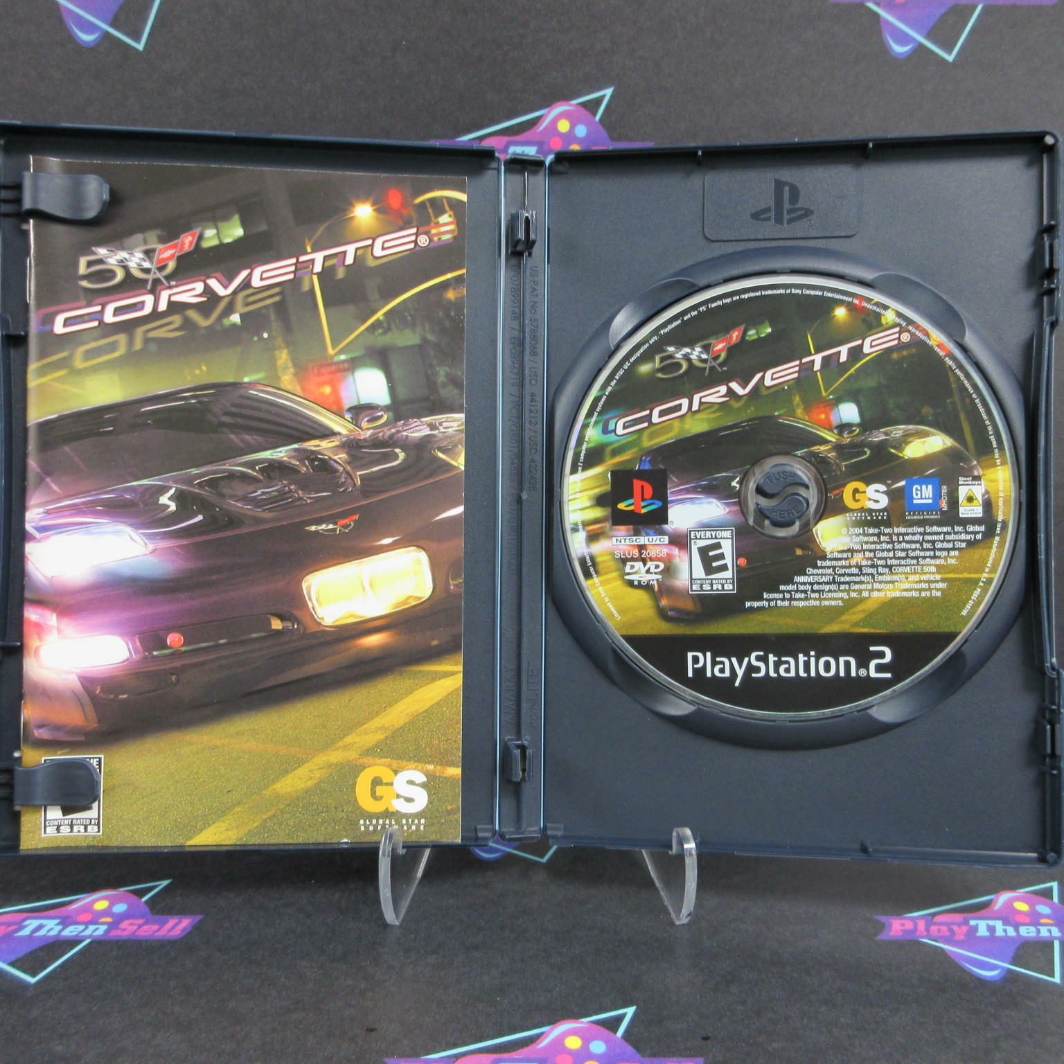 Corvette PS2 PlayStation 2 - Like New