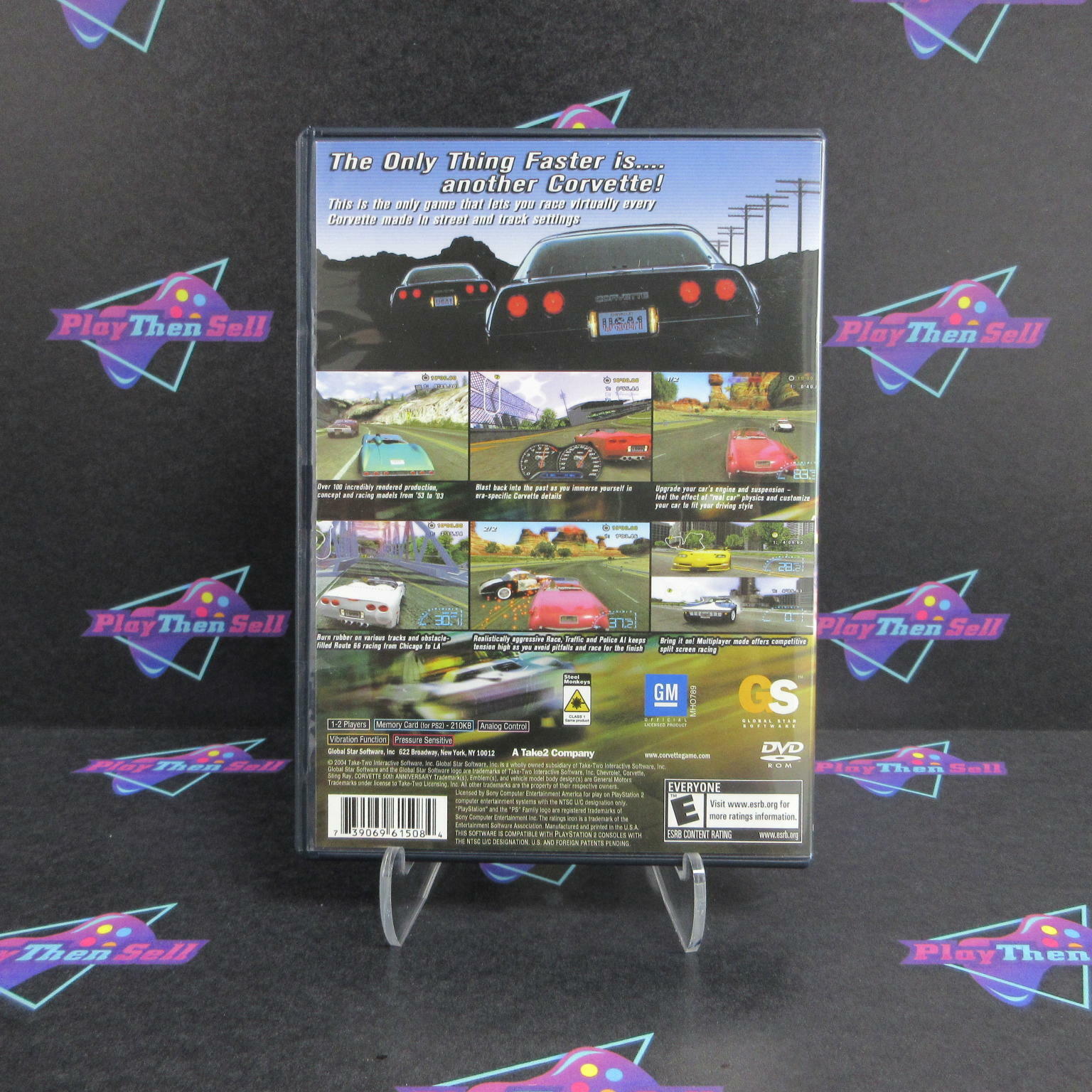 Corvette PS2 PlayStation 2 - Like New