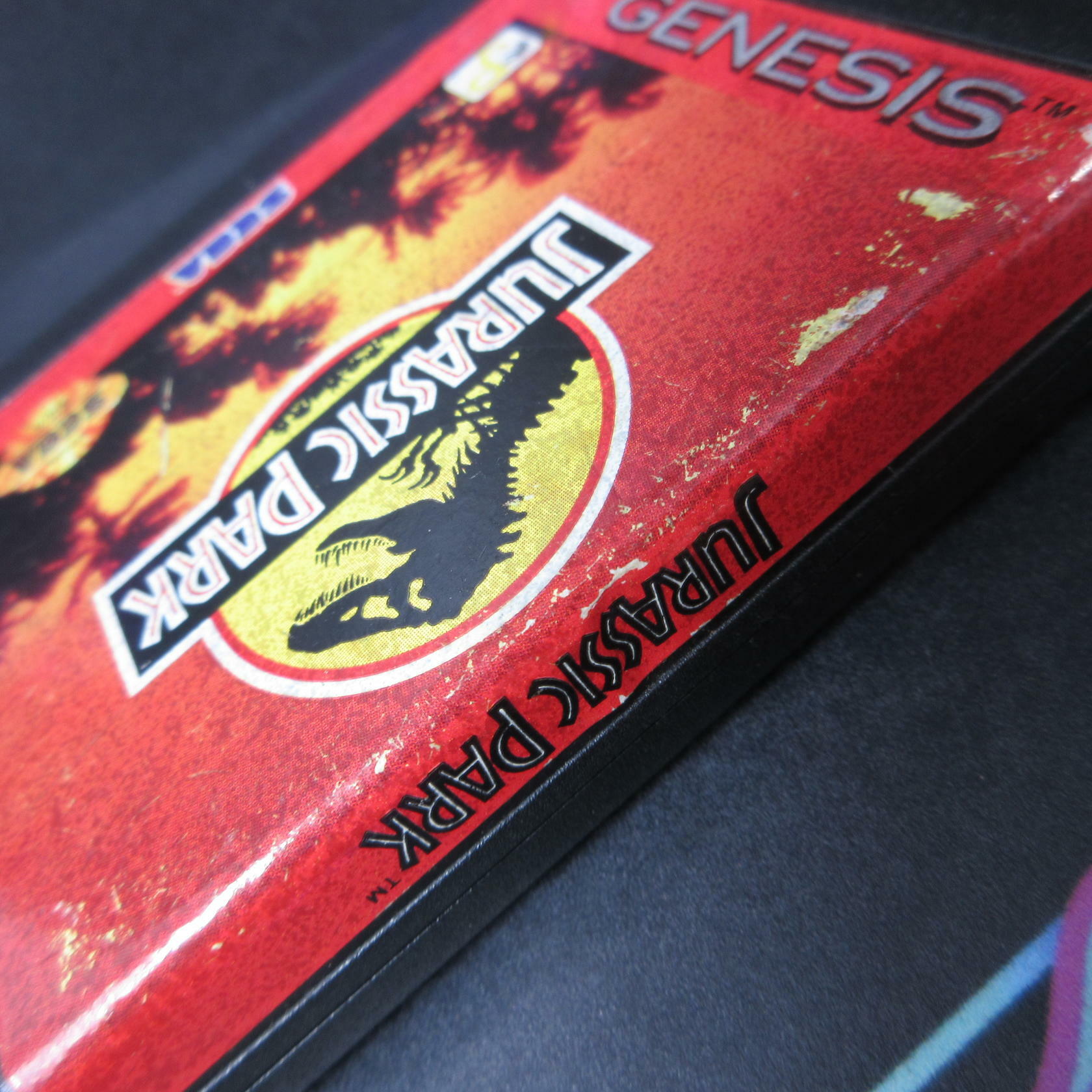 Jurassic Park Sega Genesis Cartridge Only AD Authentic / Tested - Very Good