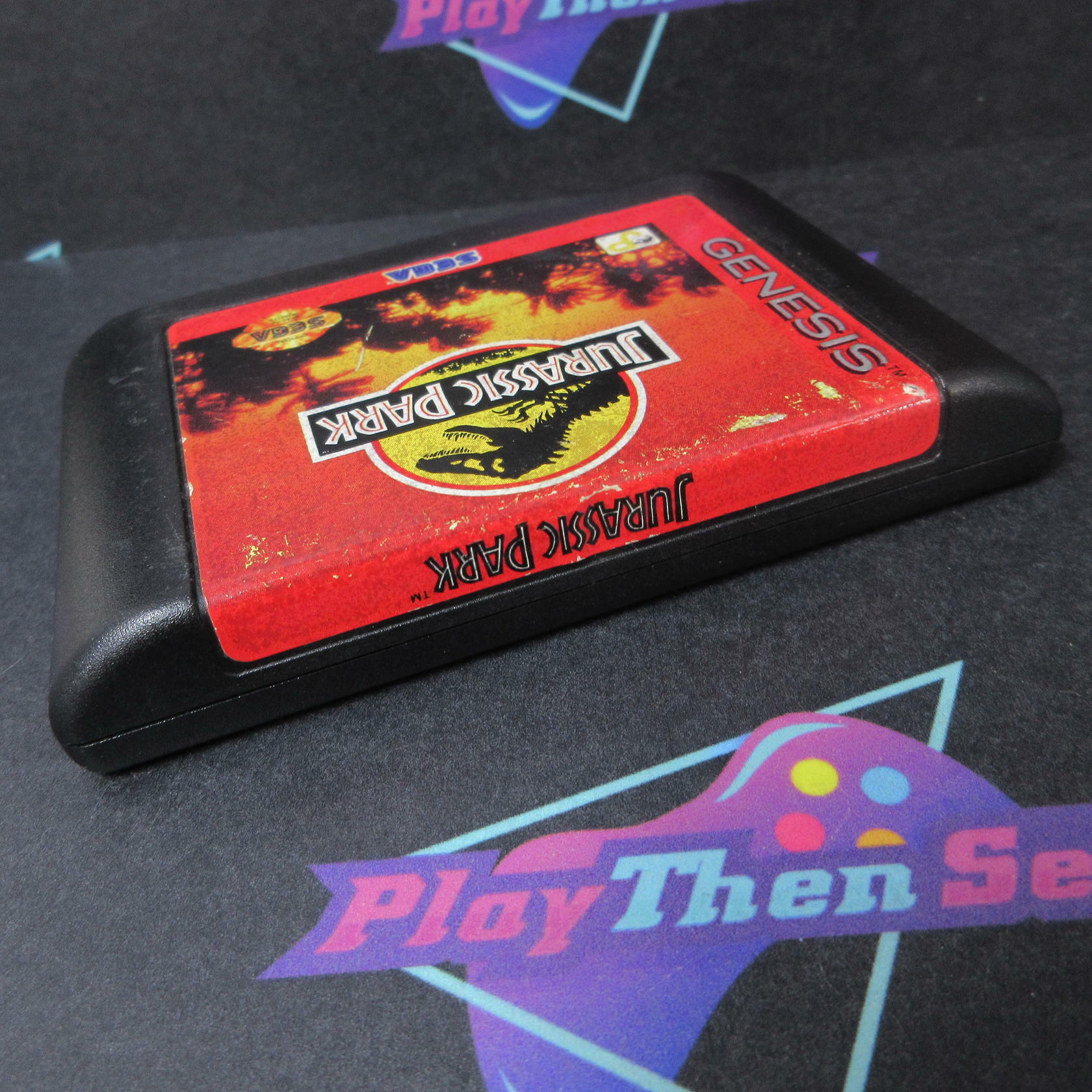 Jurassic Park Sega Genesis Cartridge Only AD Authentic / Tested - Very Good