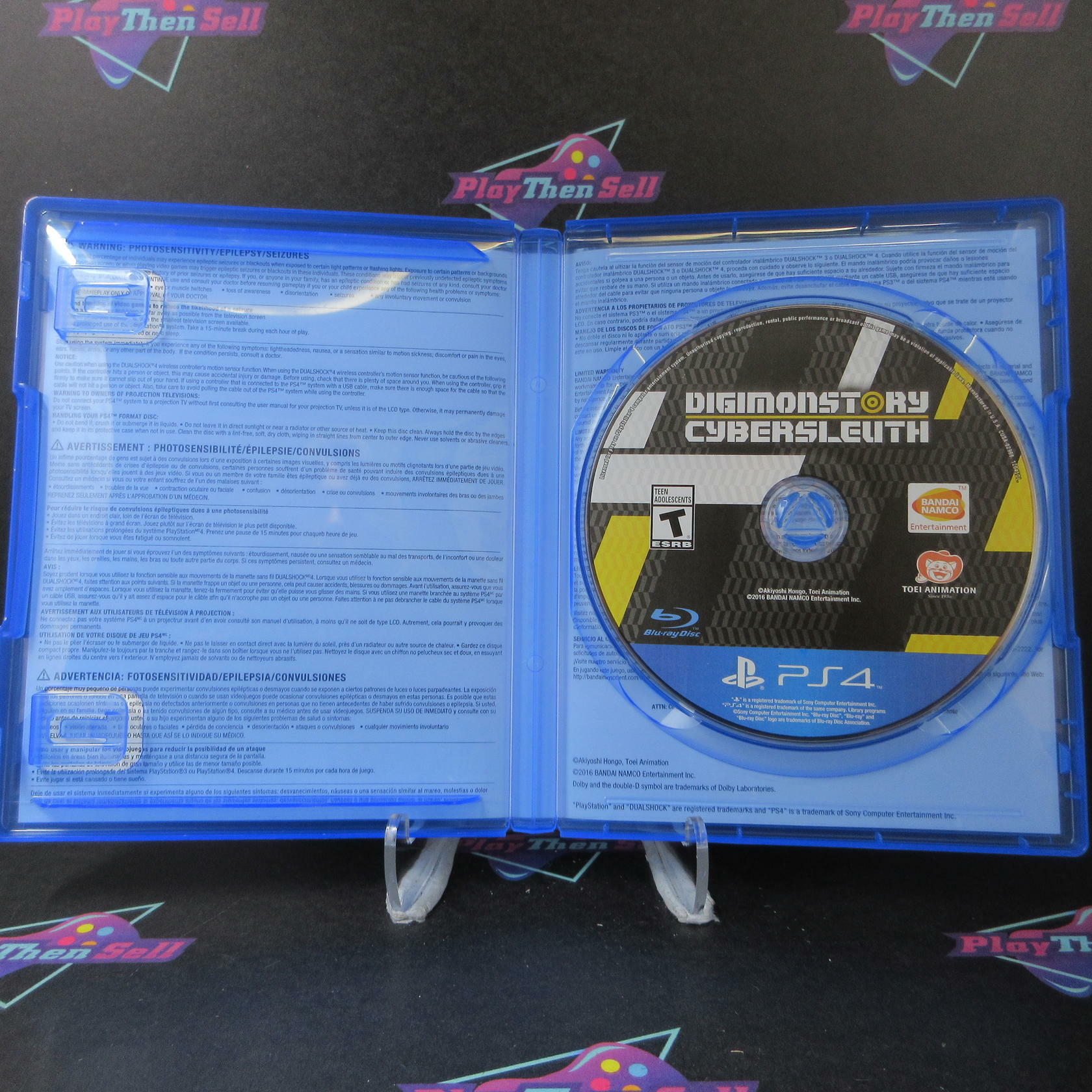 Digimon Story Cyber Sleuth PS4 PlayStation 4 - Like New