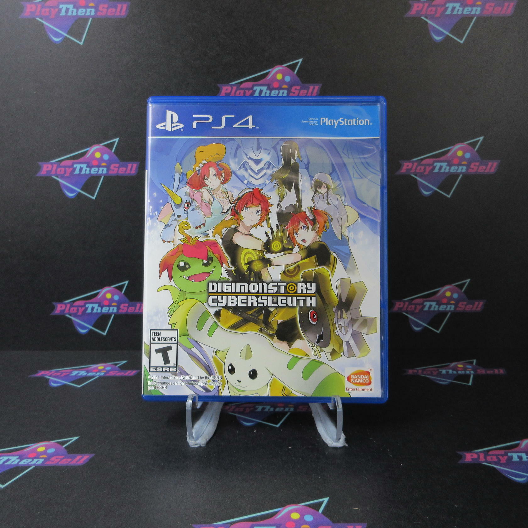 Digimon Story Cyber Sleuth PS4 PlayStation 4 - Like New