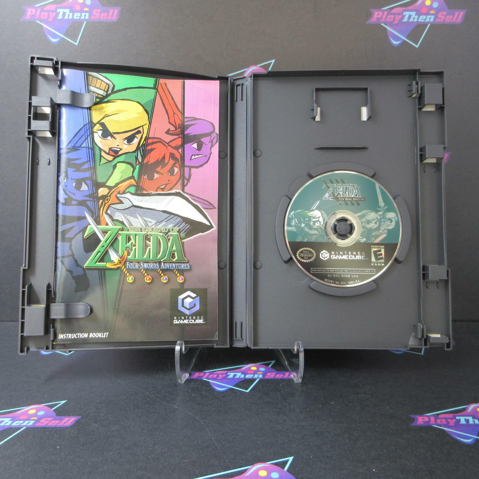 The Legend of Zelda Four Swords Adventures Nintendo Gamecube - Like New