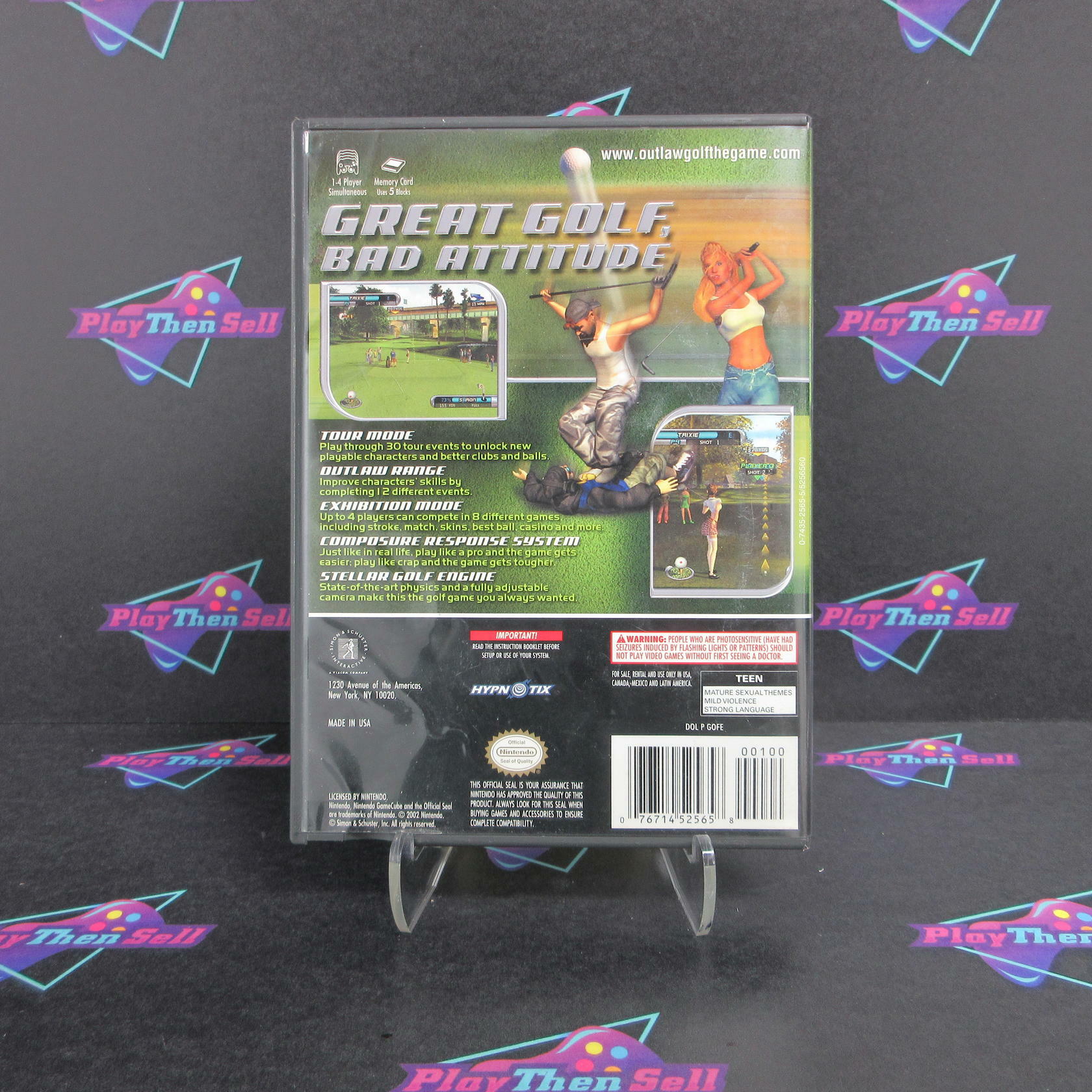 Outlaw Golf Nintendo Gamecube - Like New